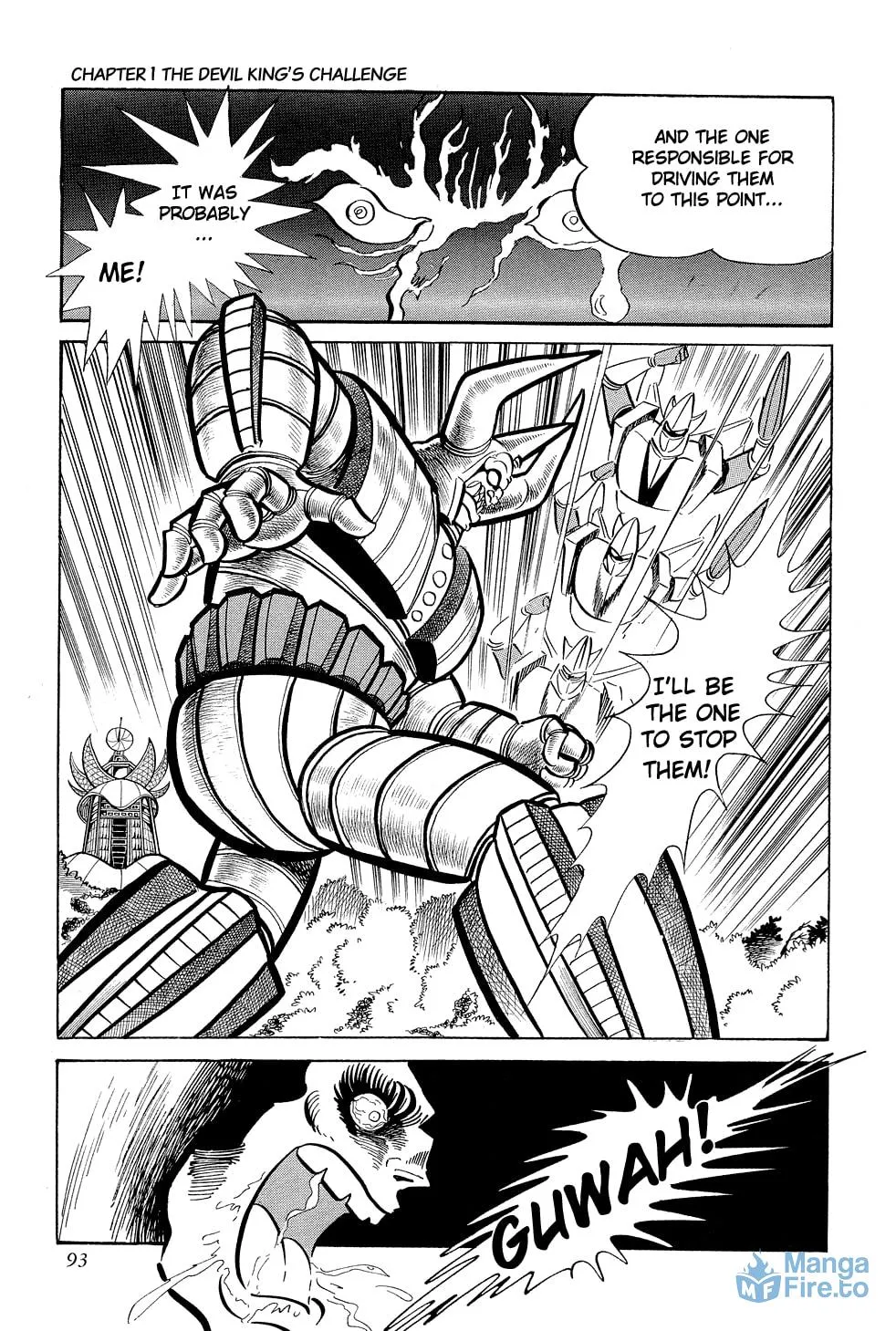 Getter Robo G Chapter 1 page 94 - 