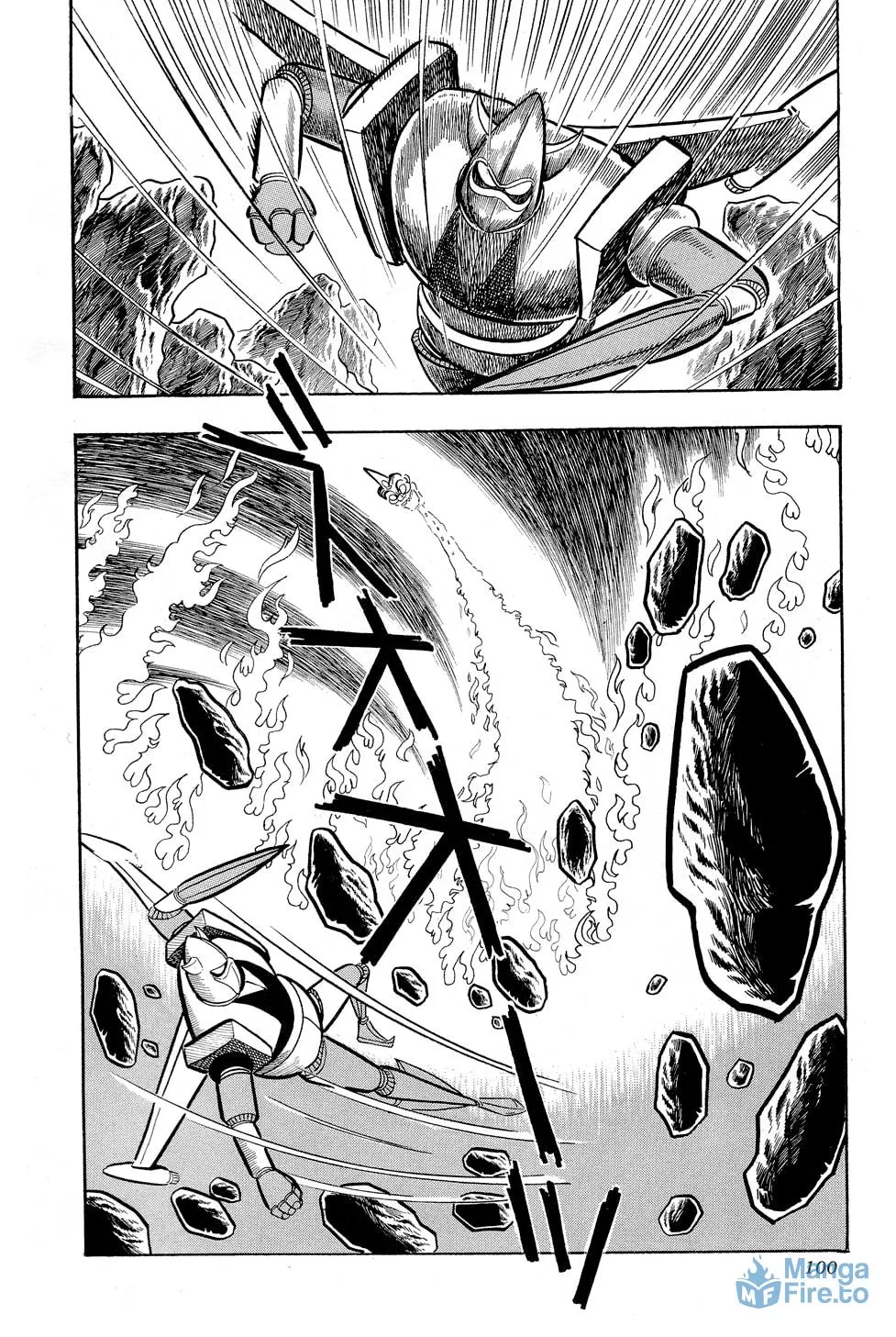 Getter Robo G Chapter 1 page 100 - 