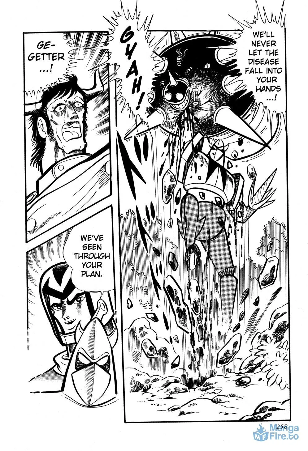 Getter Robo G Chapter 4 page 36 - 