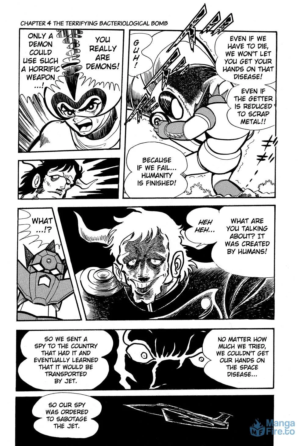 Getter Robo G Chapter 4 page 45 - 