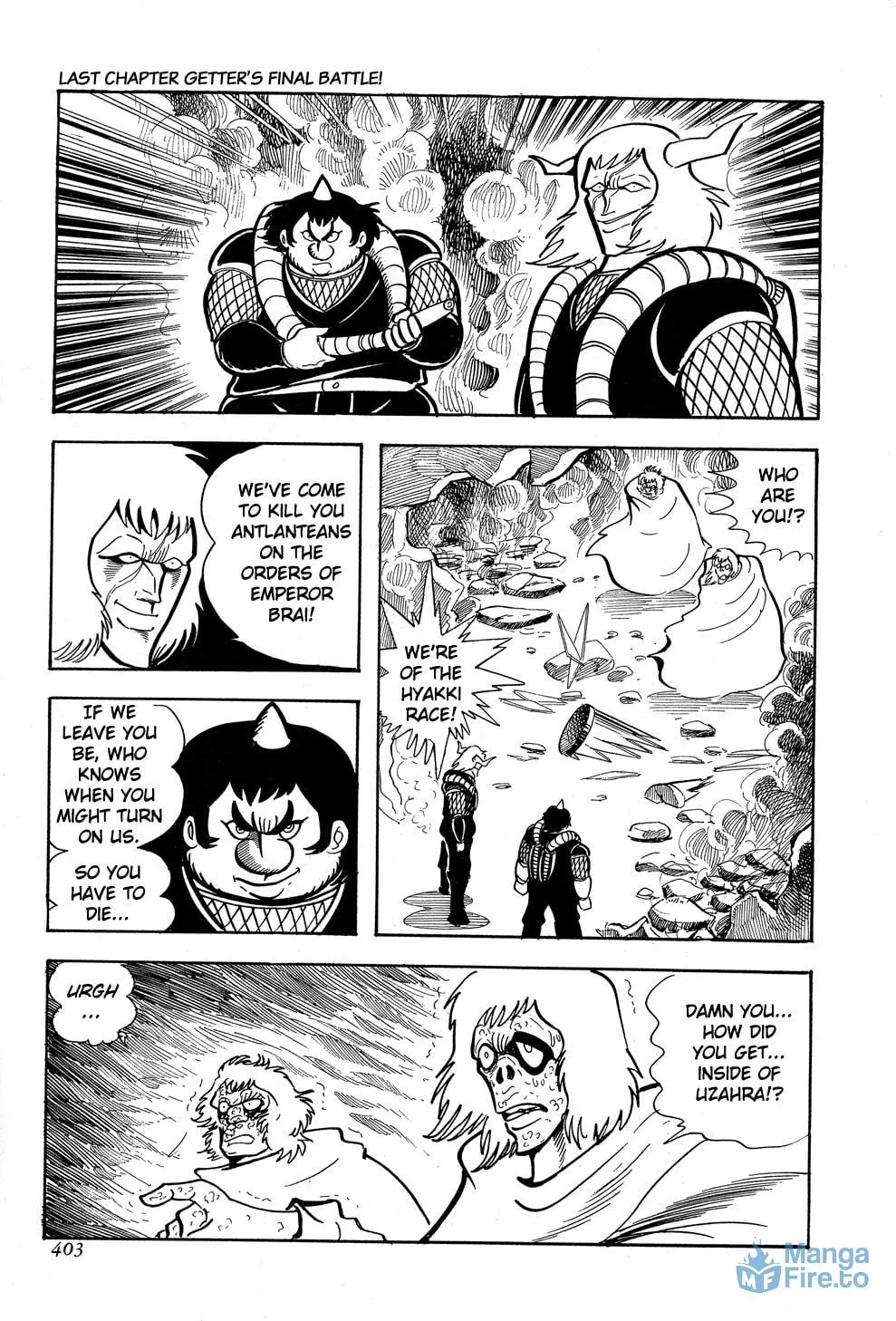 Getter Robo G Chapter 5 page 108 - 