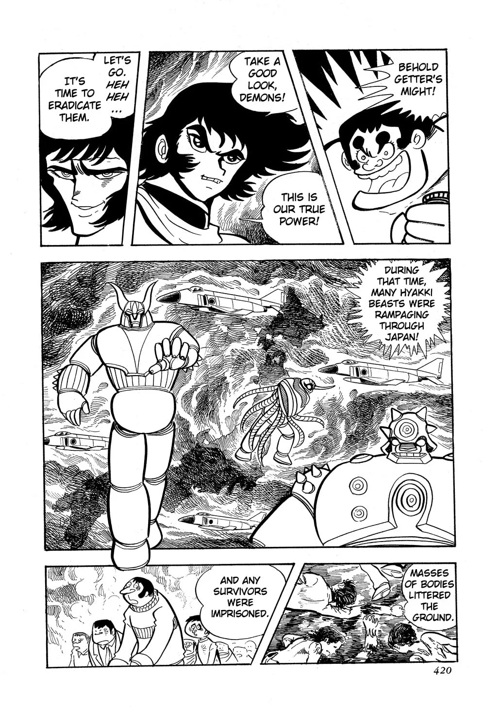 Getter Robo G Chapter 5 page 125 - 