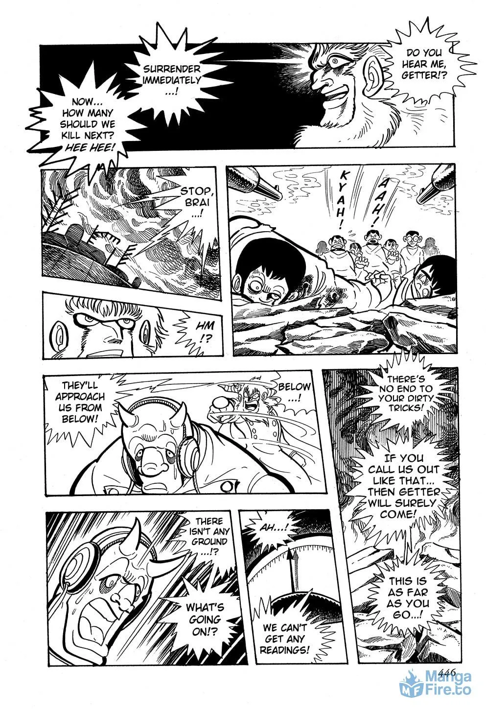 Getter Robo G Chapter 5 page 150 - 