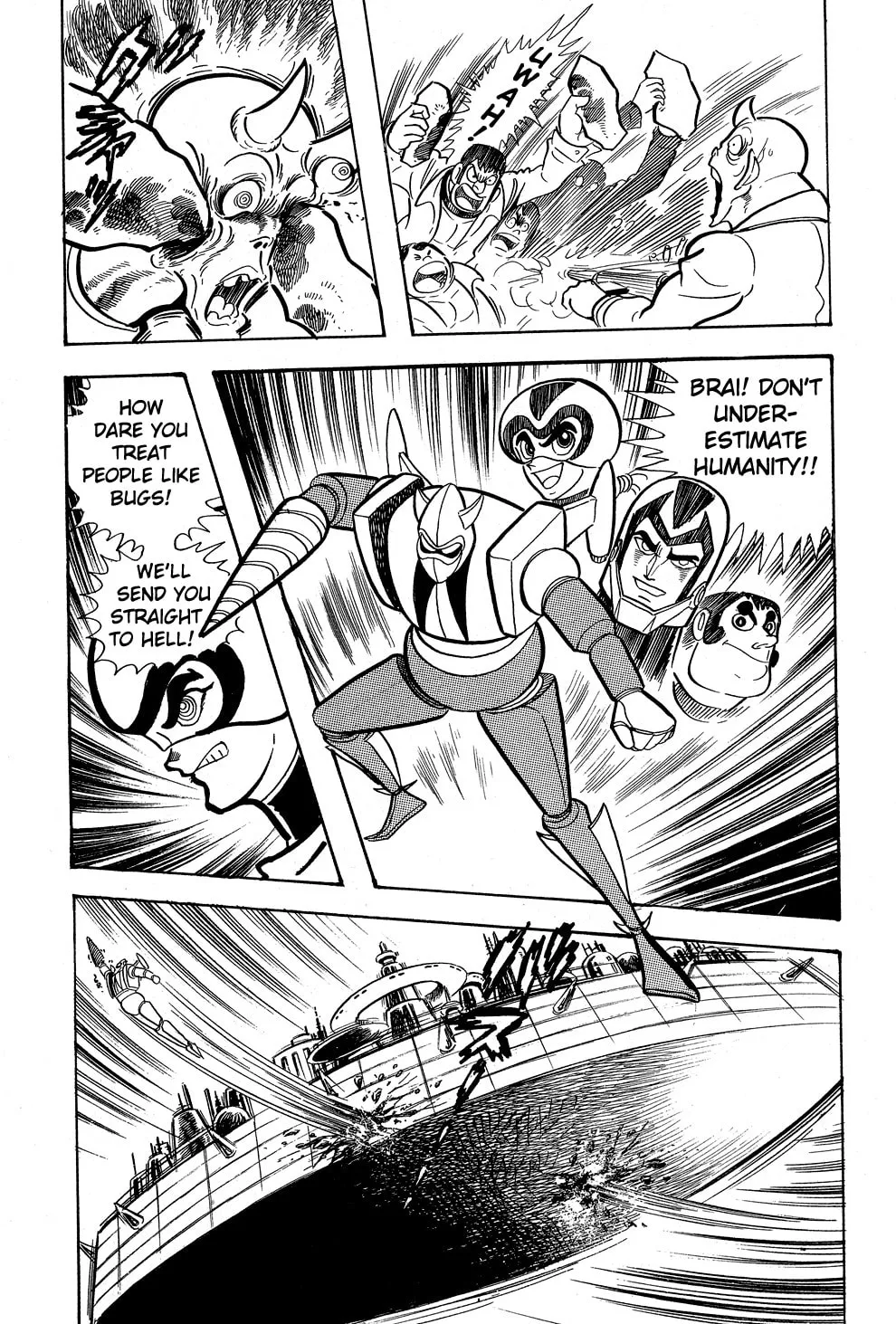 Getter Robo G Chapter 5 page 152 - 
