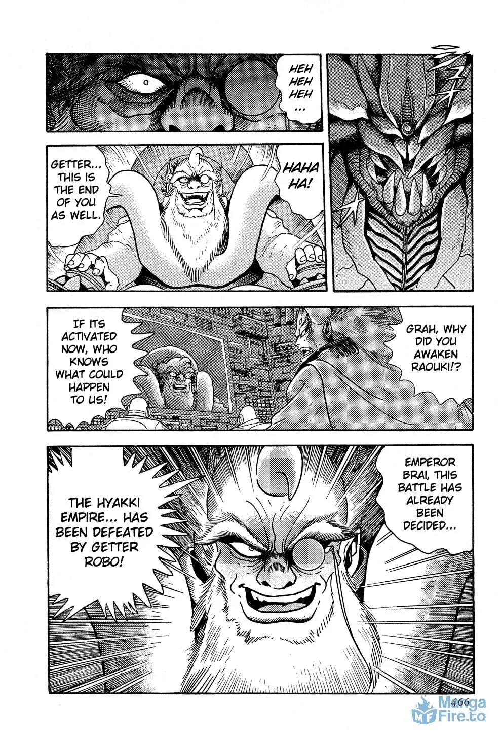 Getter Robo G Chapter 5 page 168 - 