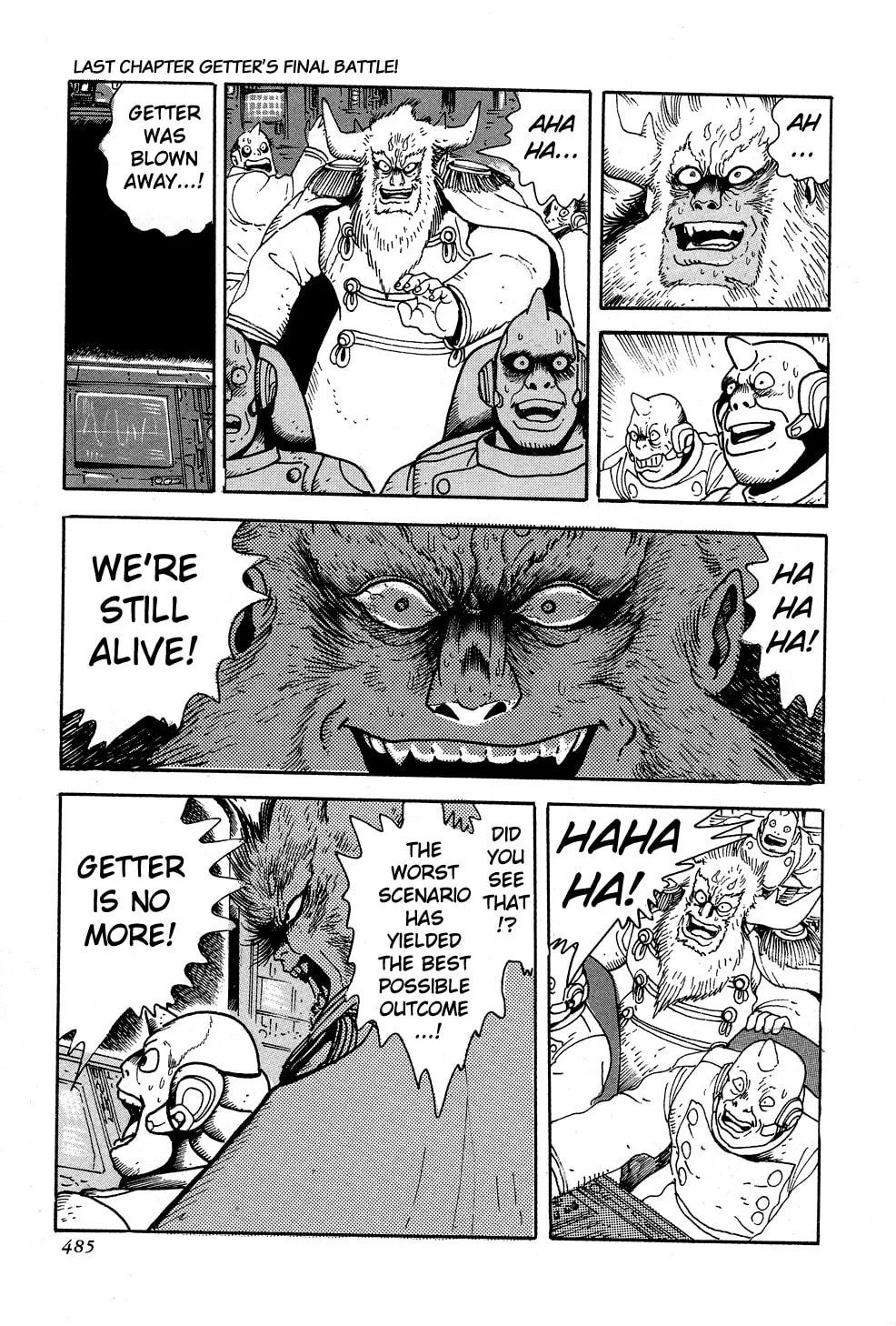 Getter Robo G Chapter 5 page 187 - 