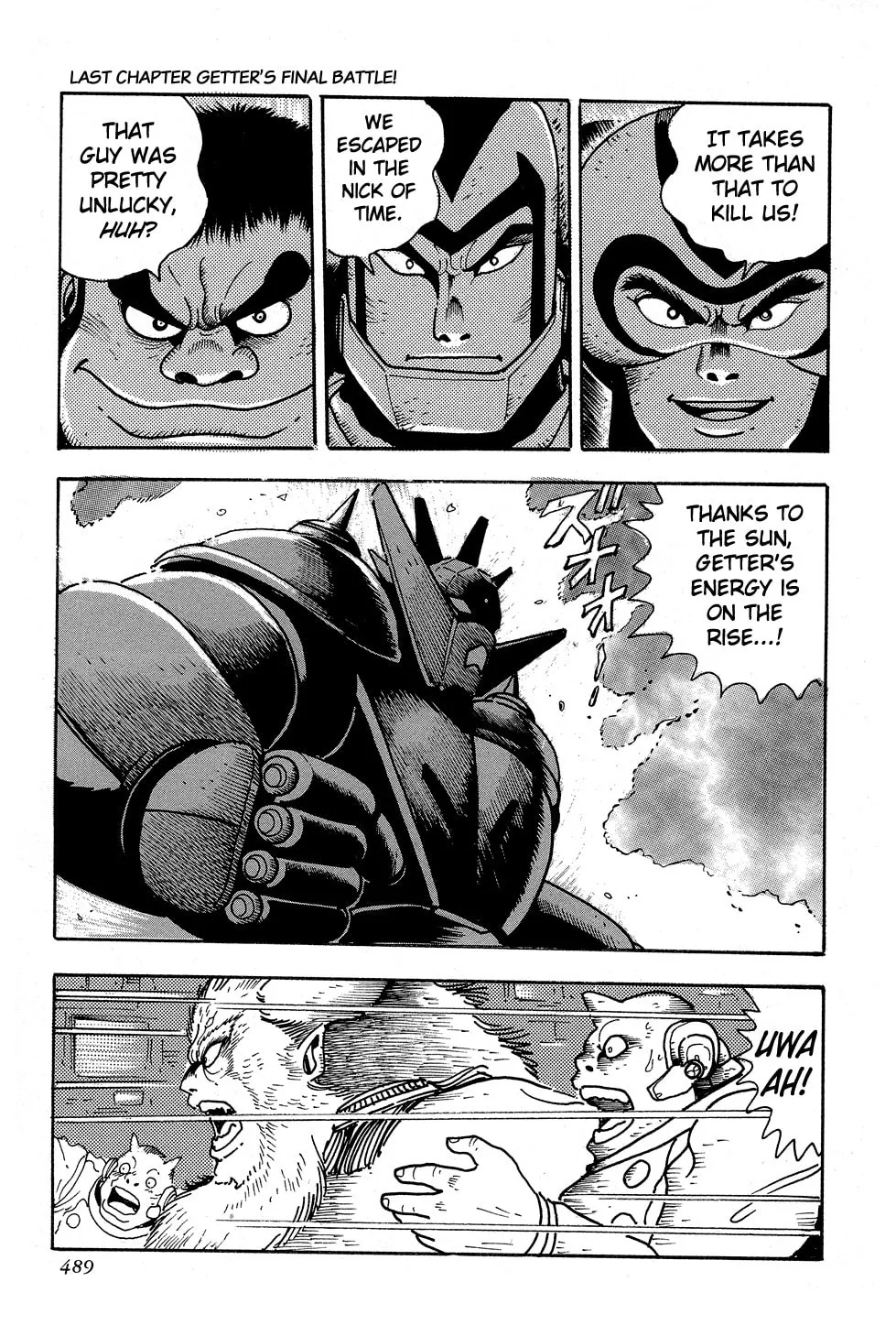 Getter Robo G Chapter 5 page 191 - 