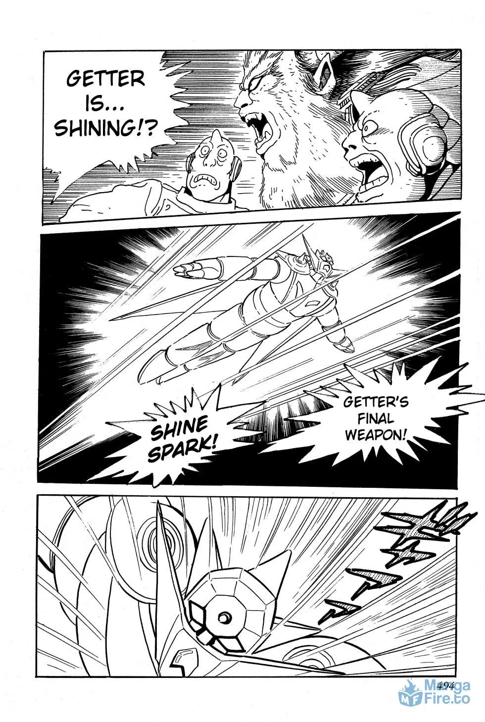 Getter Robo G Chapter 5 page 195 - 