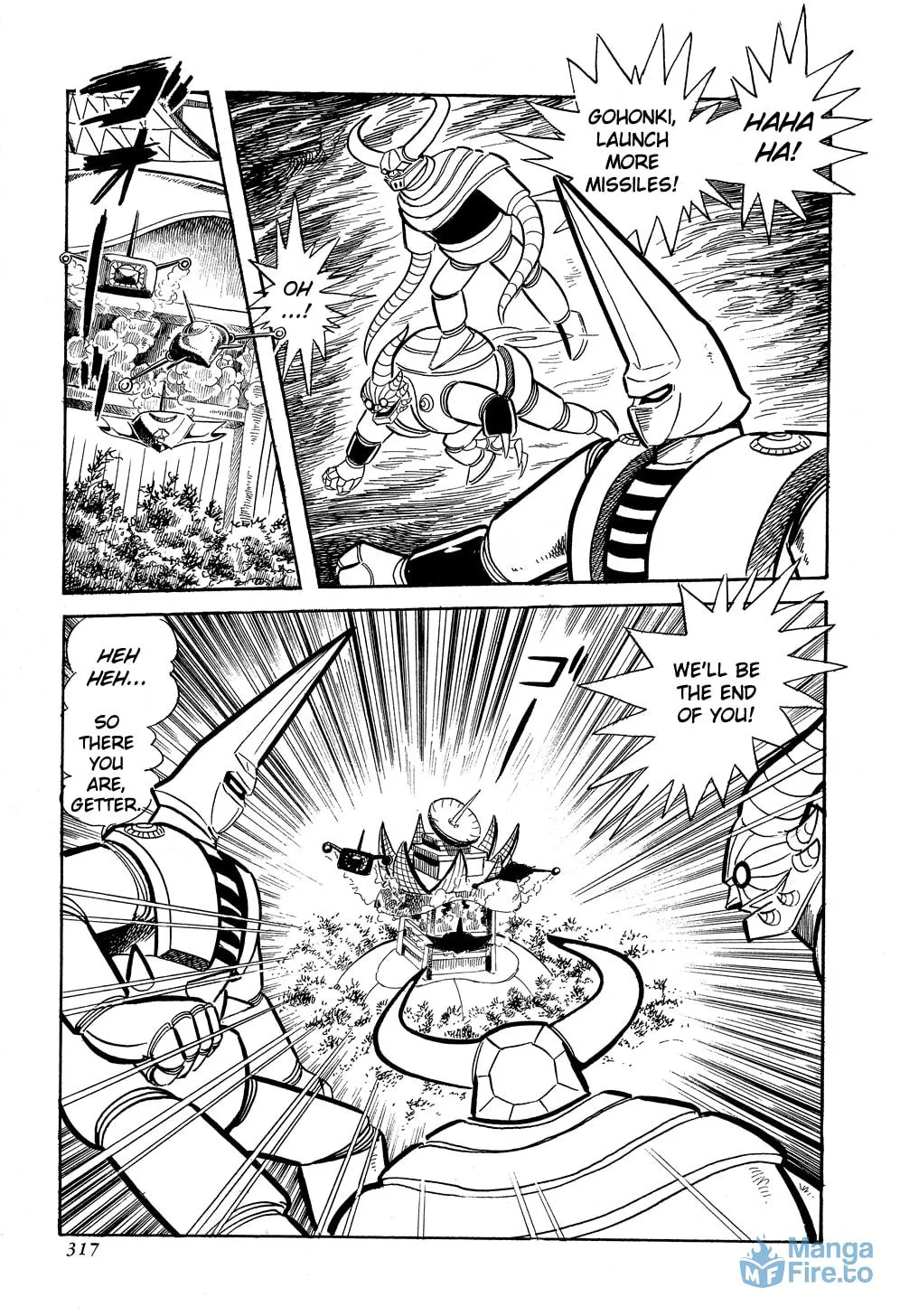 Getter Robo G Chapter 5 page 27 - 