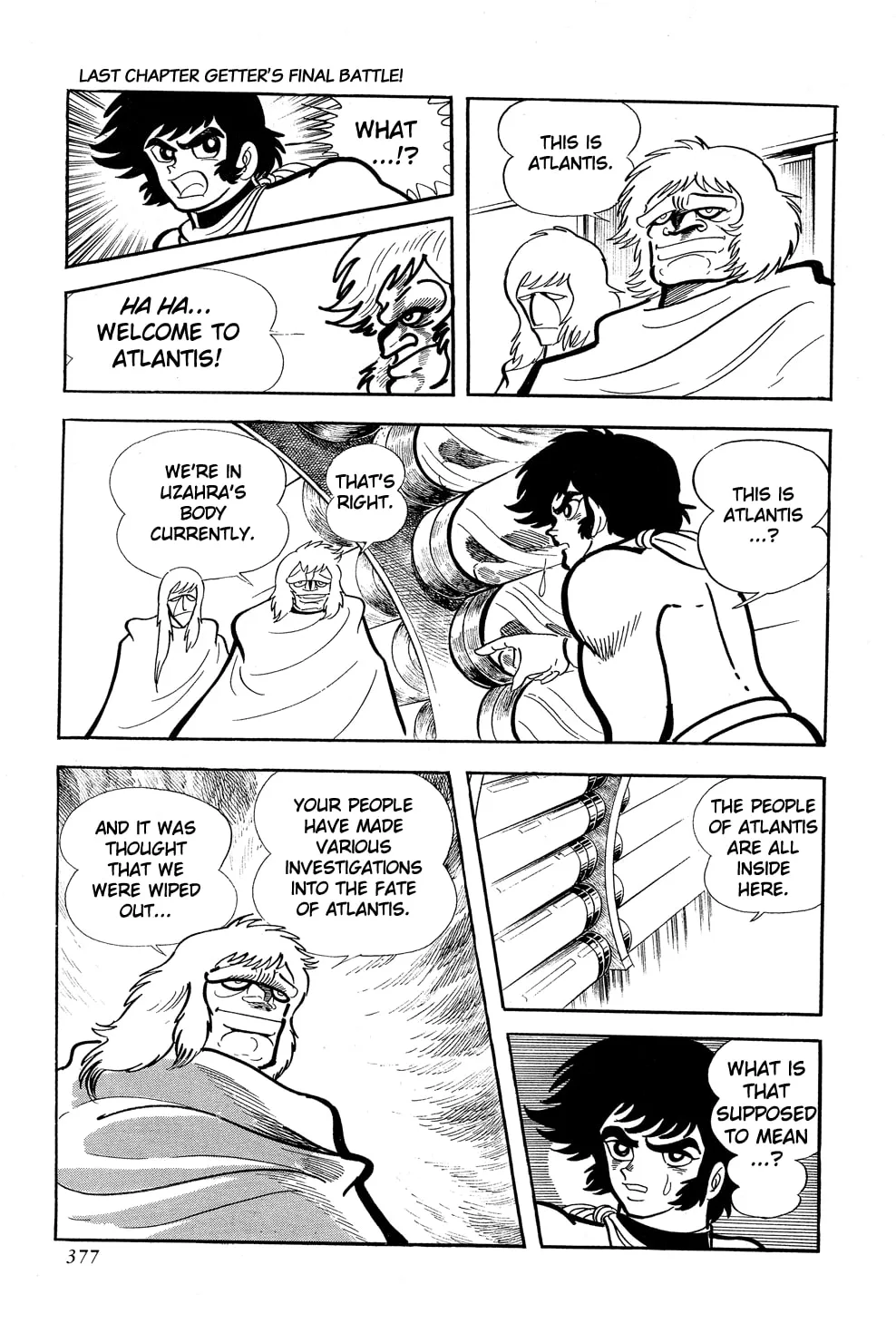 Getter Robo G Chapter 5 page 83 - 