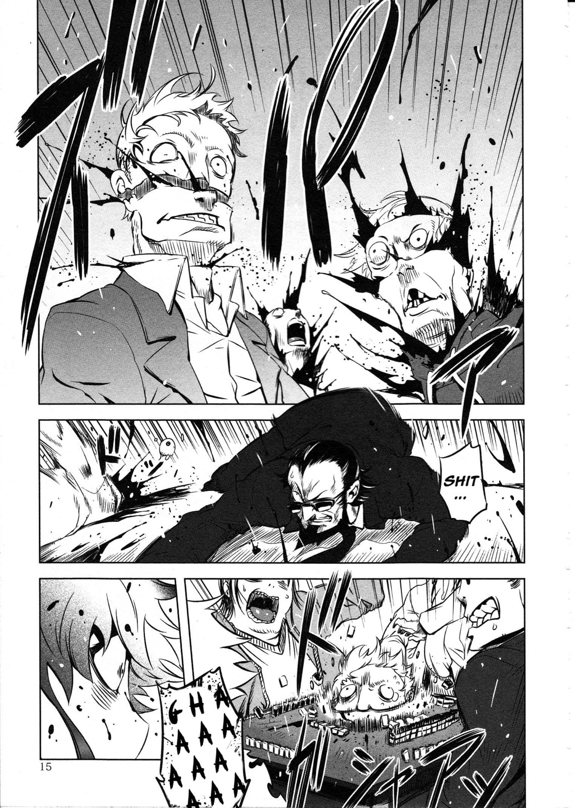 Getter Robo High Chapter 1 page 13 - 