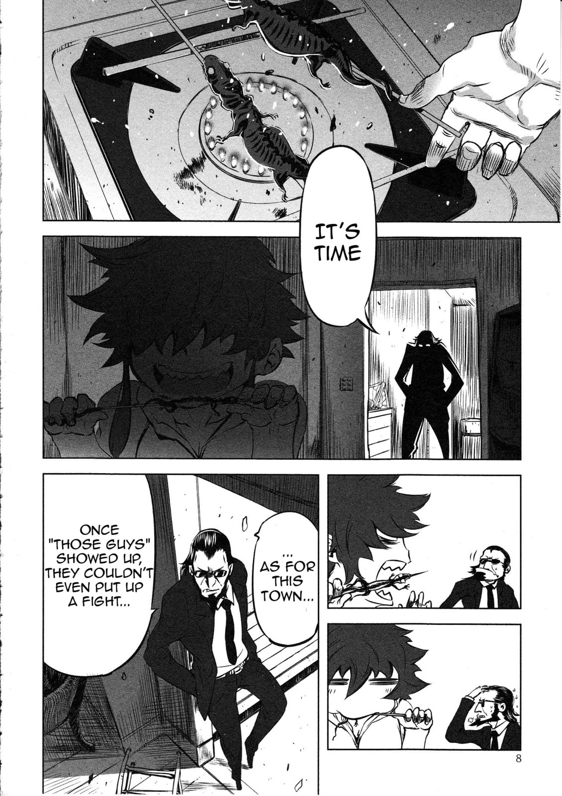 Getter Robo High Chapter 1 page 6 - 