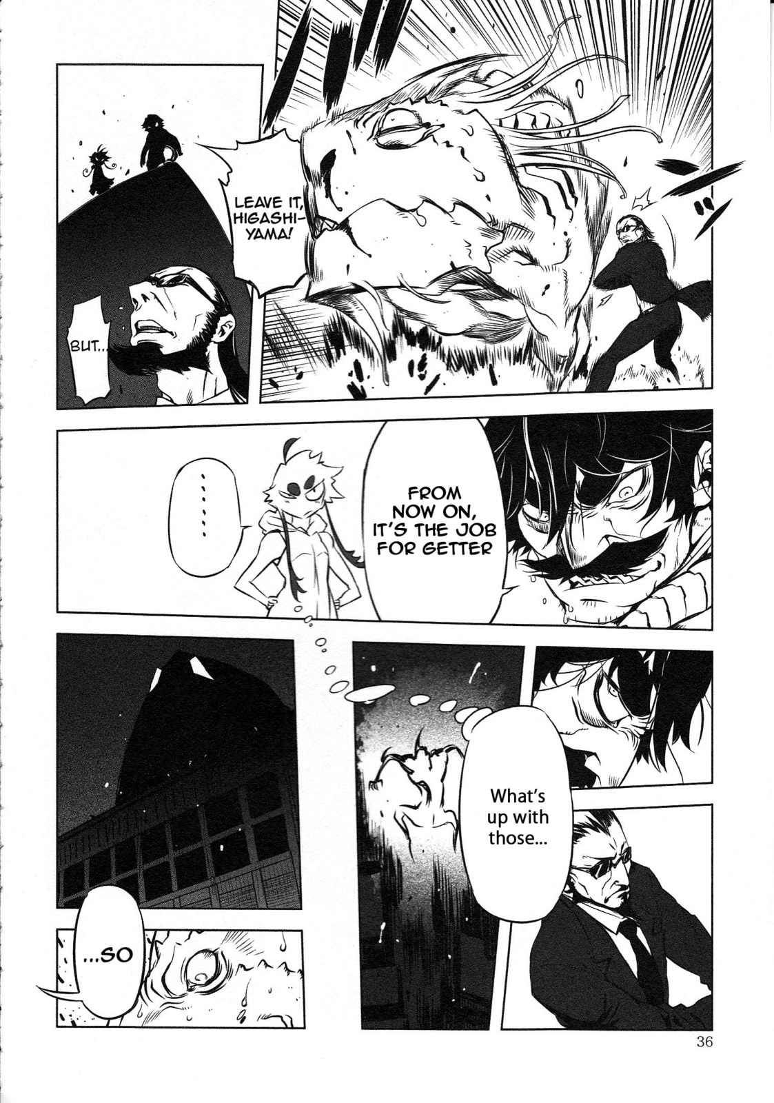 Getter Robo High Chapter 2 page 2 - 