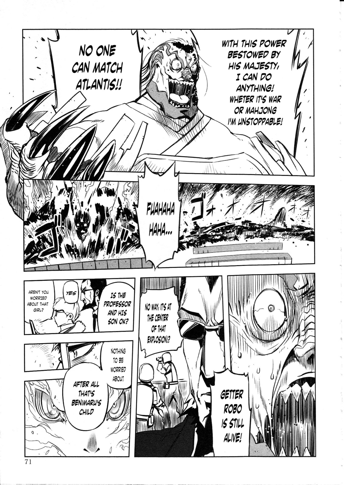 Getter Robo High Chapter 3 page 11 - 
