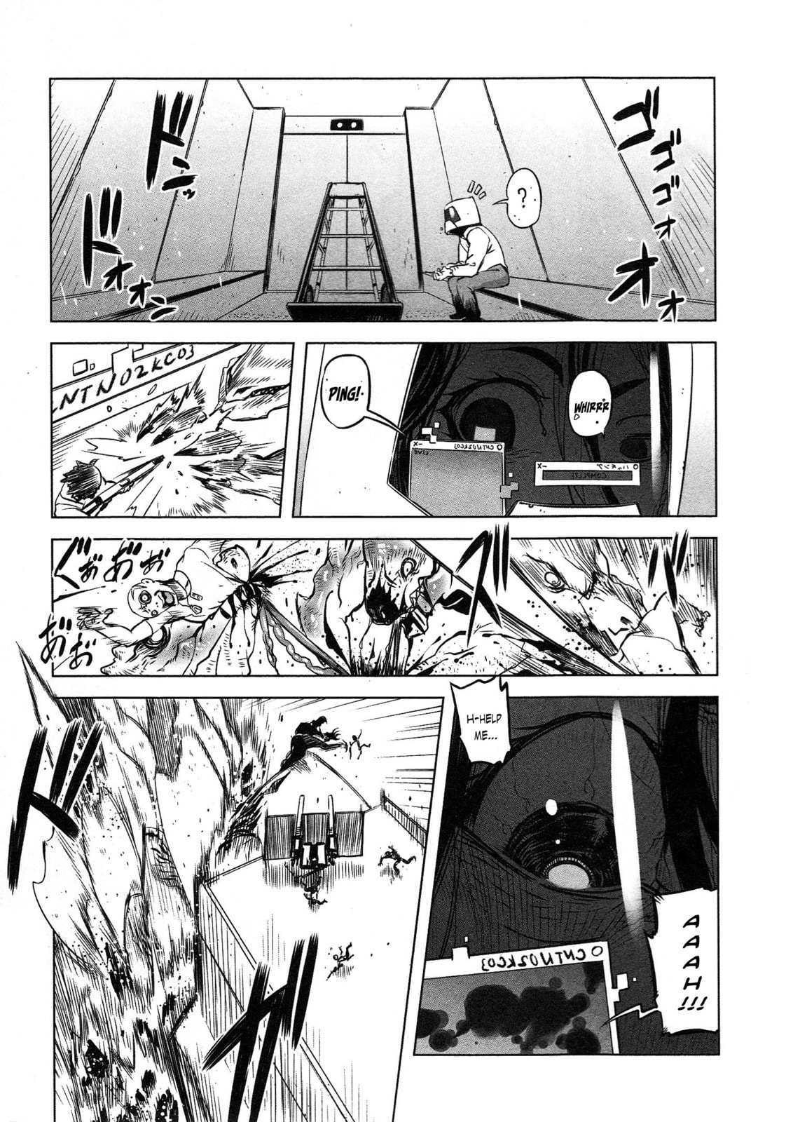 Getter Robo High Chapter 5 page 8 - 