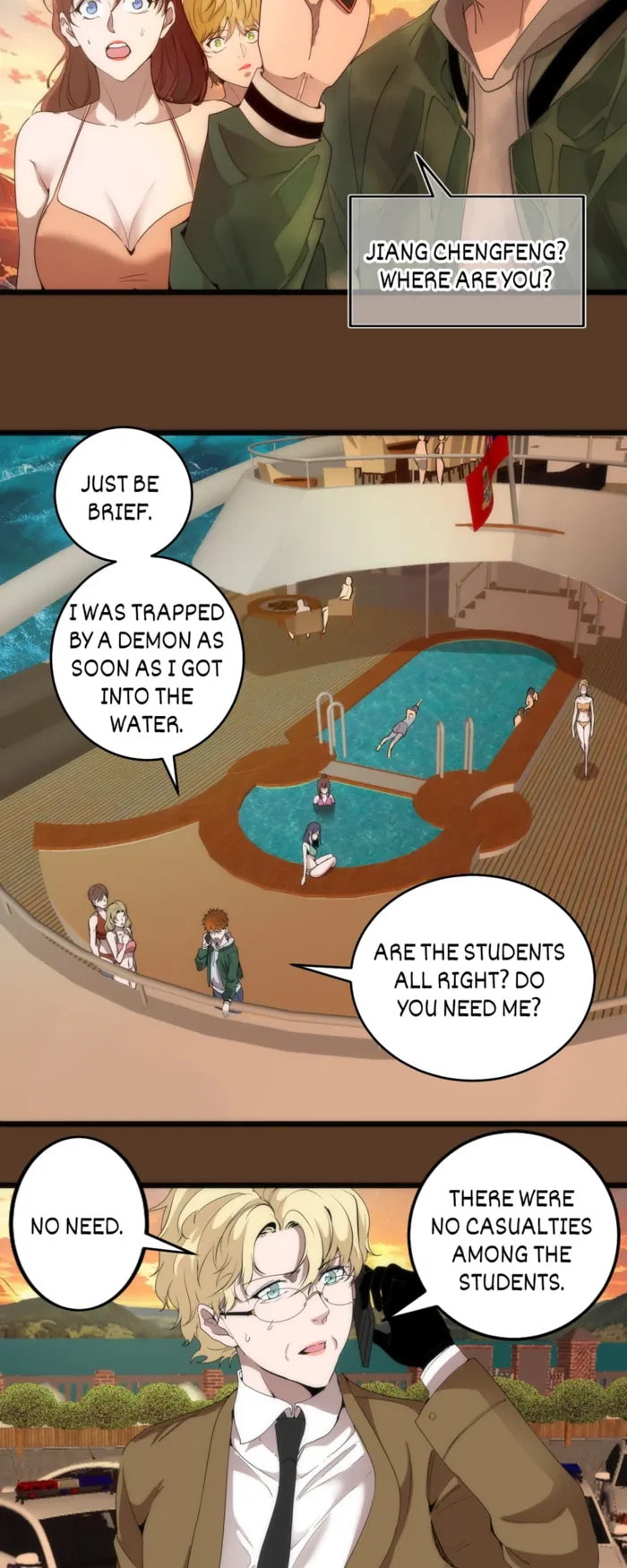 Ghost Emperor (Colored) Chapter 261 page 3 - 