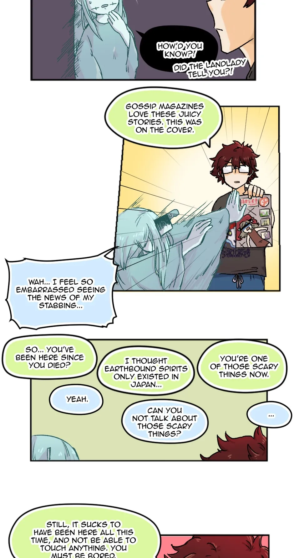 Ghostmate Chapter 1 page 12 - 