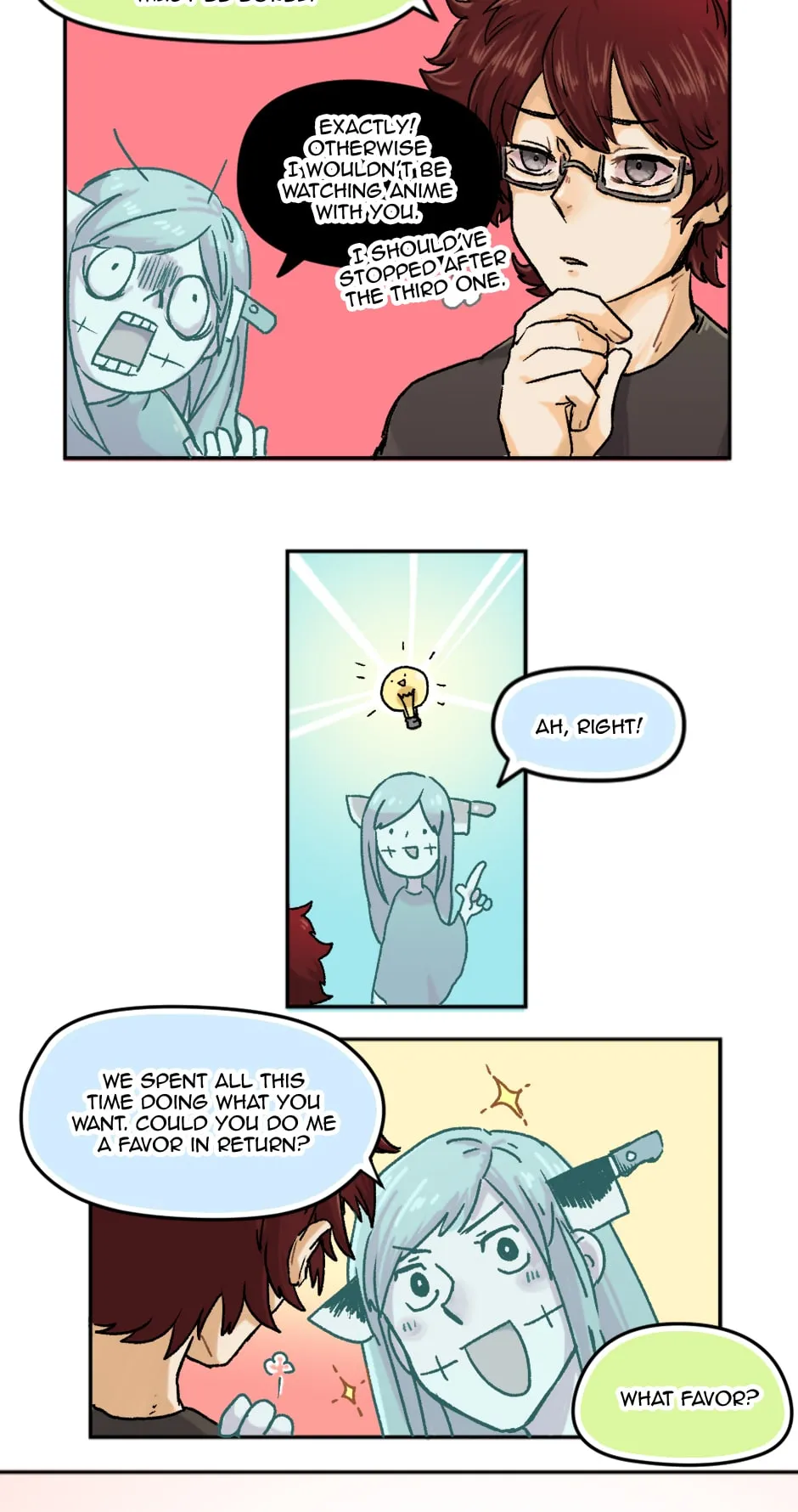 Ghostmate Chapter 1 page 13 - 