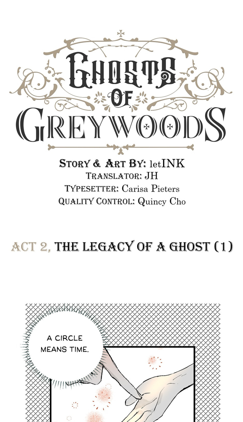 Ghosts of Greywoods Chapter 22 page 1 - 