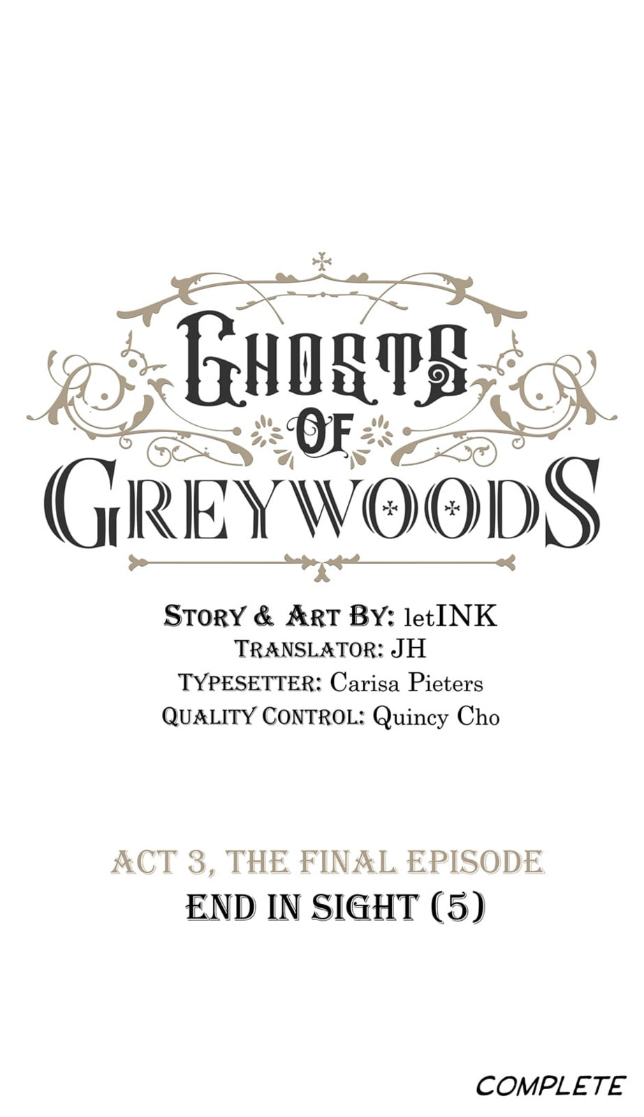 Ghosts of Greywoods Chapter 35 page 58 - 