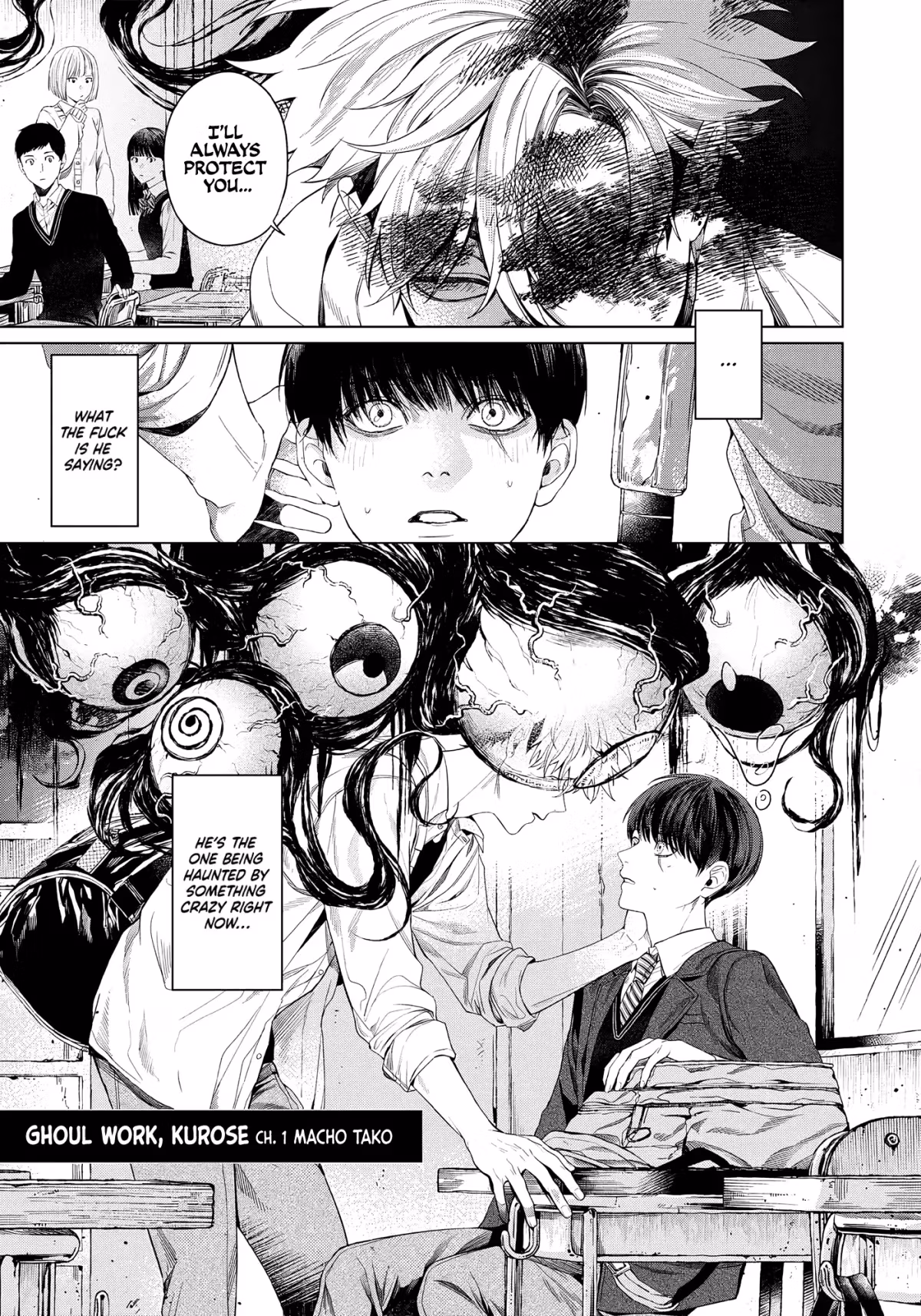 Ghoul Work, Kurose Chapter 1 page 5 - 