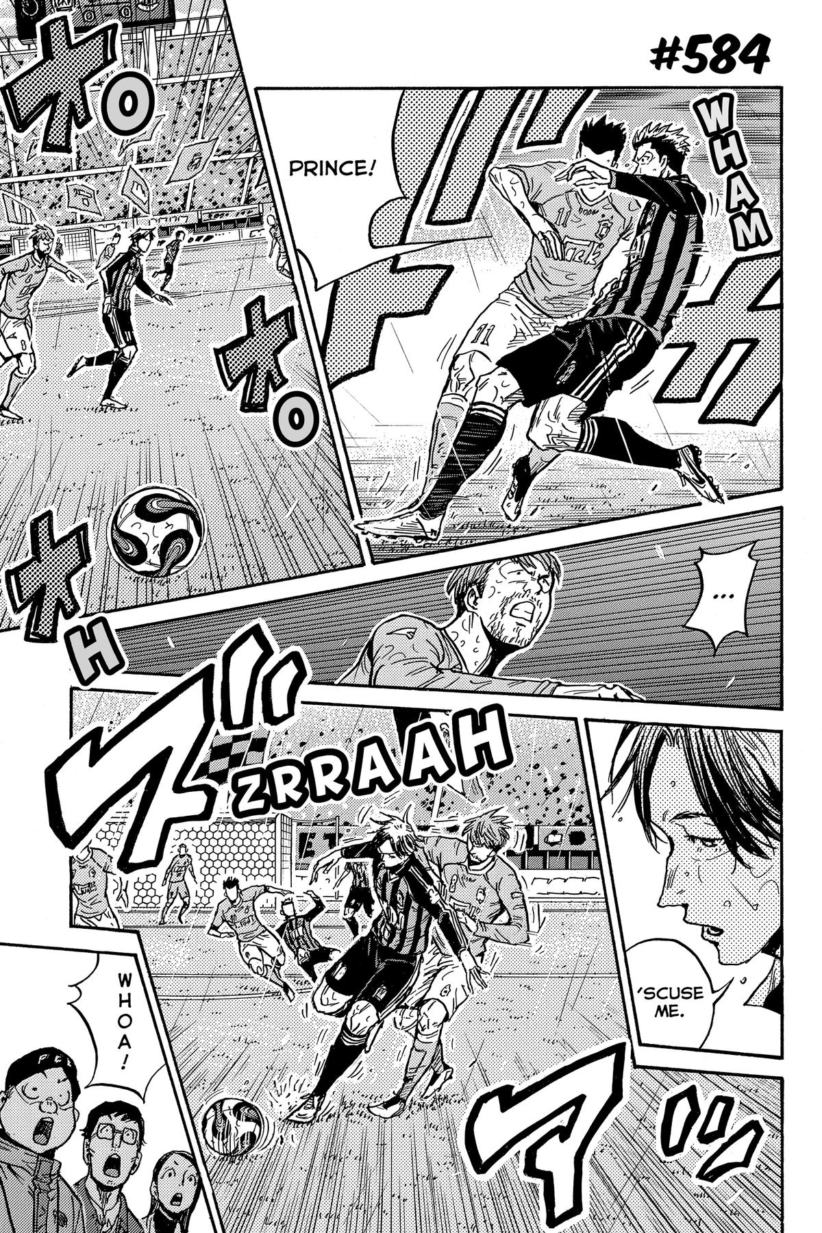 Giant Killing Chapter 584 page 1 - 