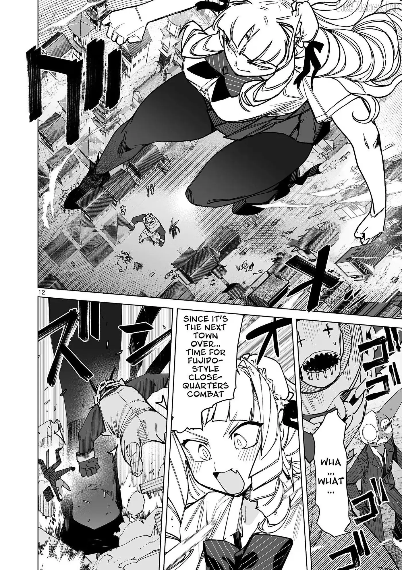 Giant Ojō-sama Chapter 145 page 12 - 