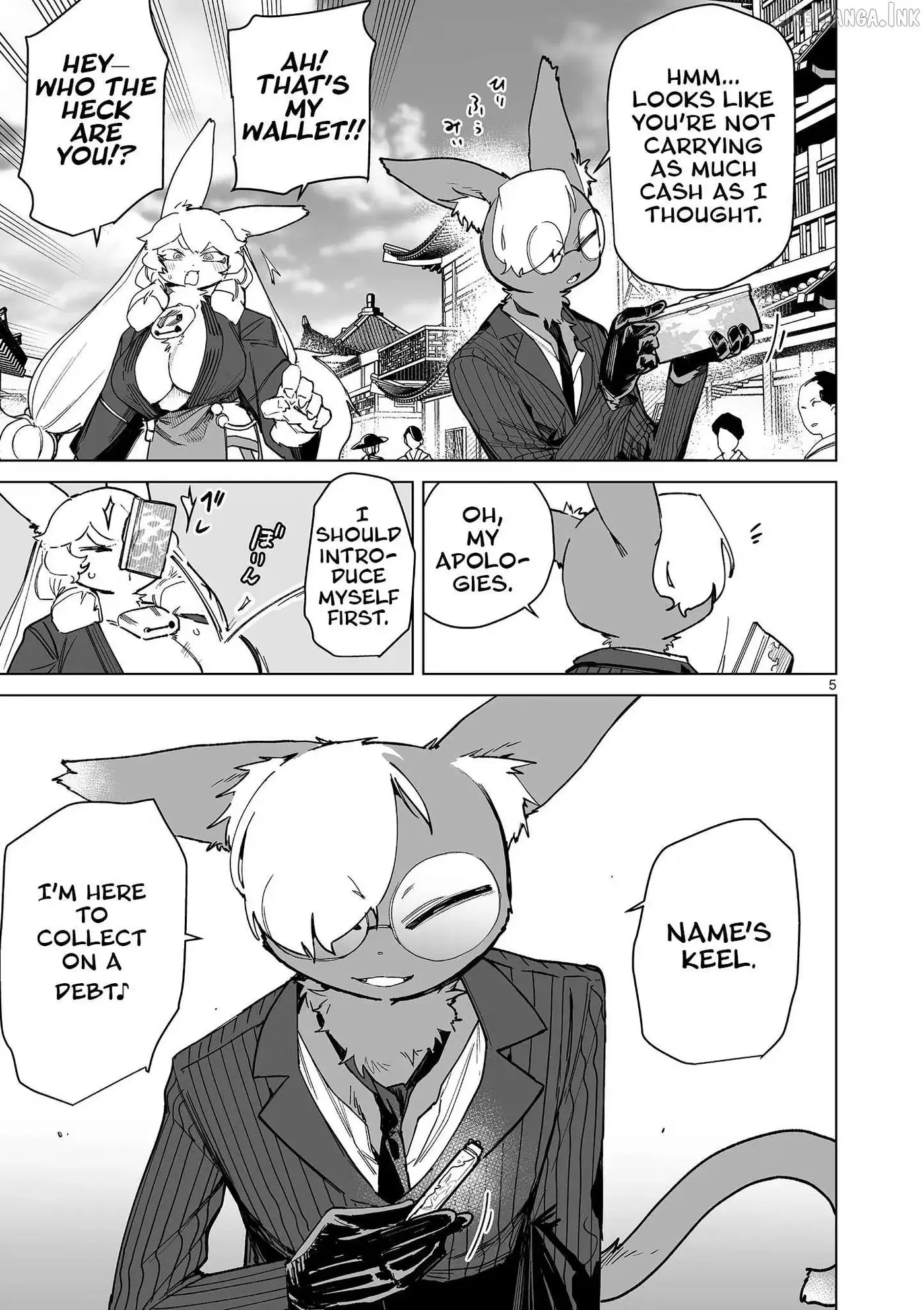 Giant Ojō-sama Chapter 145 page 5 - 
