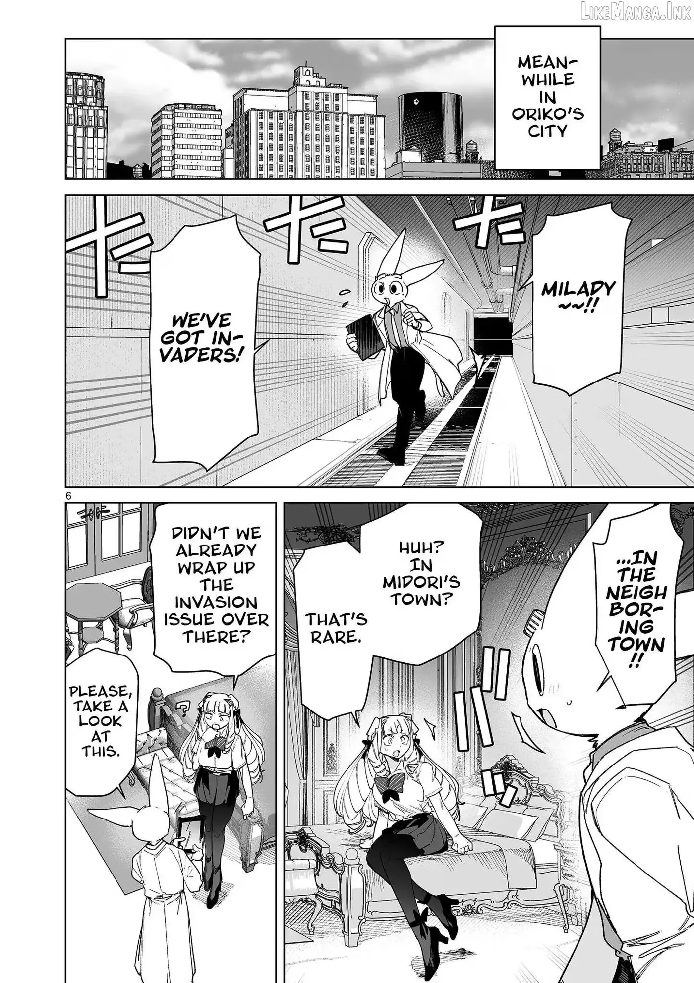 Giant Ojō-sama Chapter 145 page 6 - 