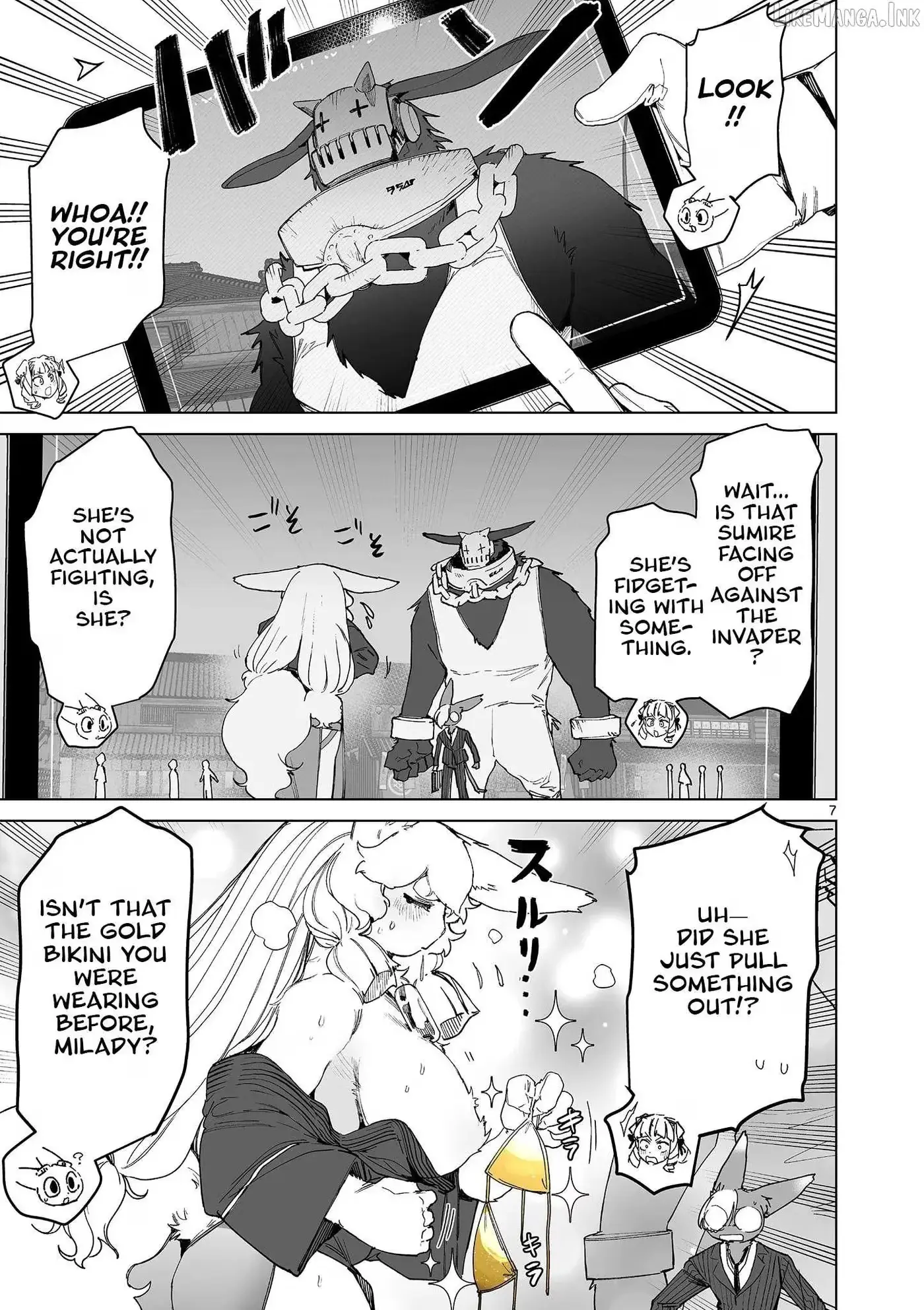 Giant Ojō-sama Chapter 145 page 7 - 