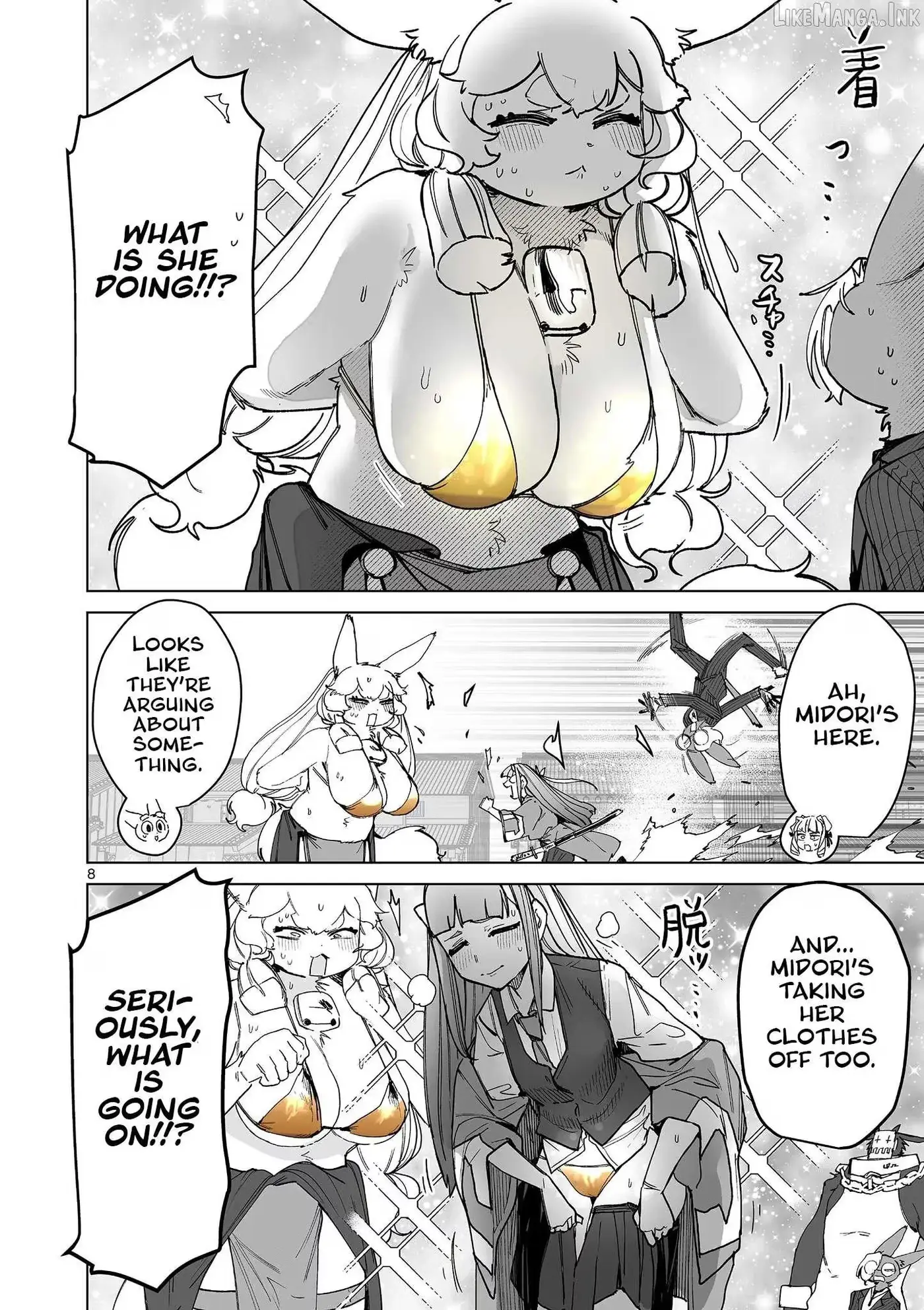 Giant Ojō-sama Chapter 145 page 8 - 