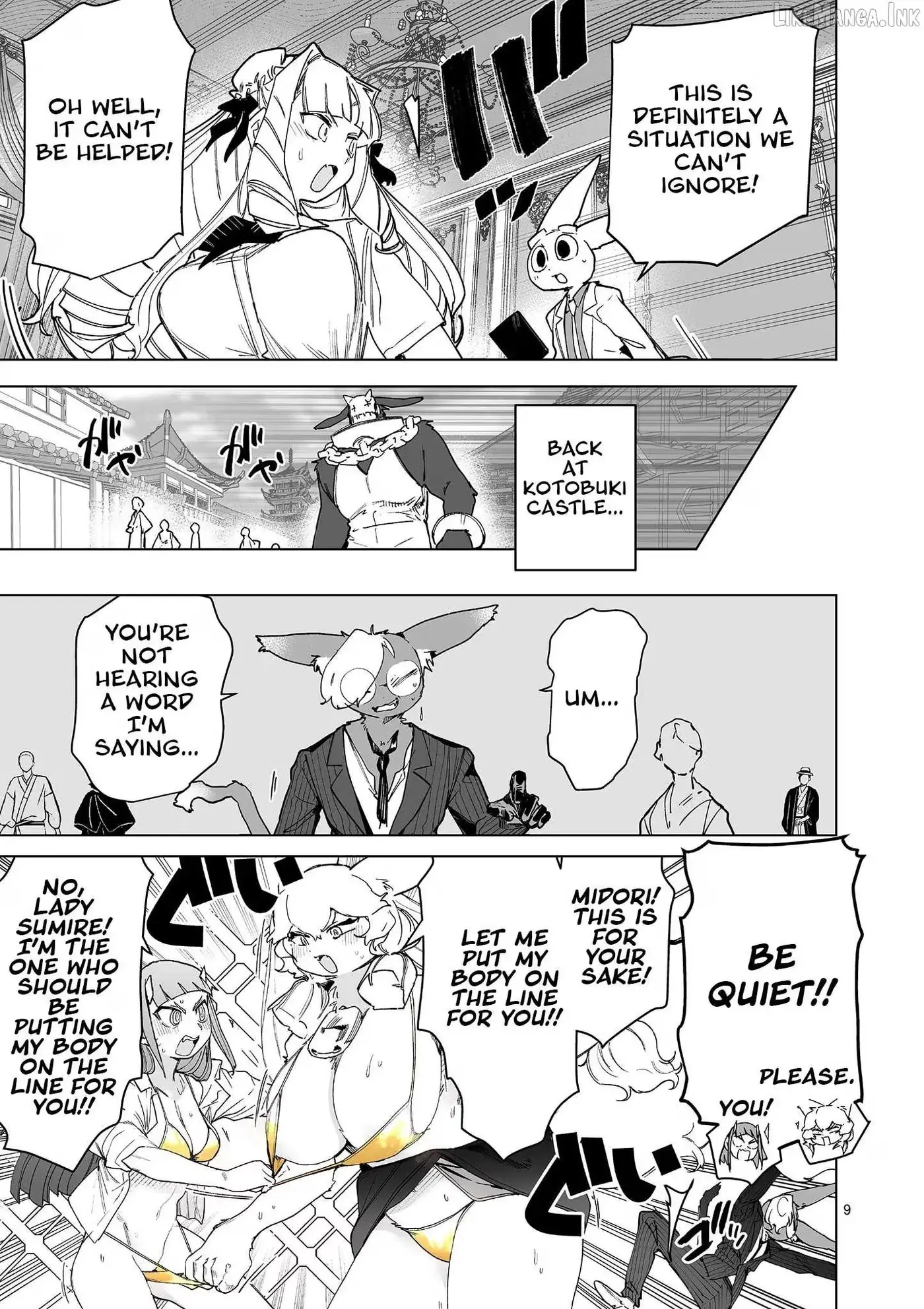 Giant Ojō-sama Chapter 145 page 9 - 