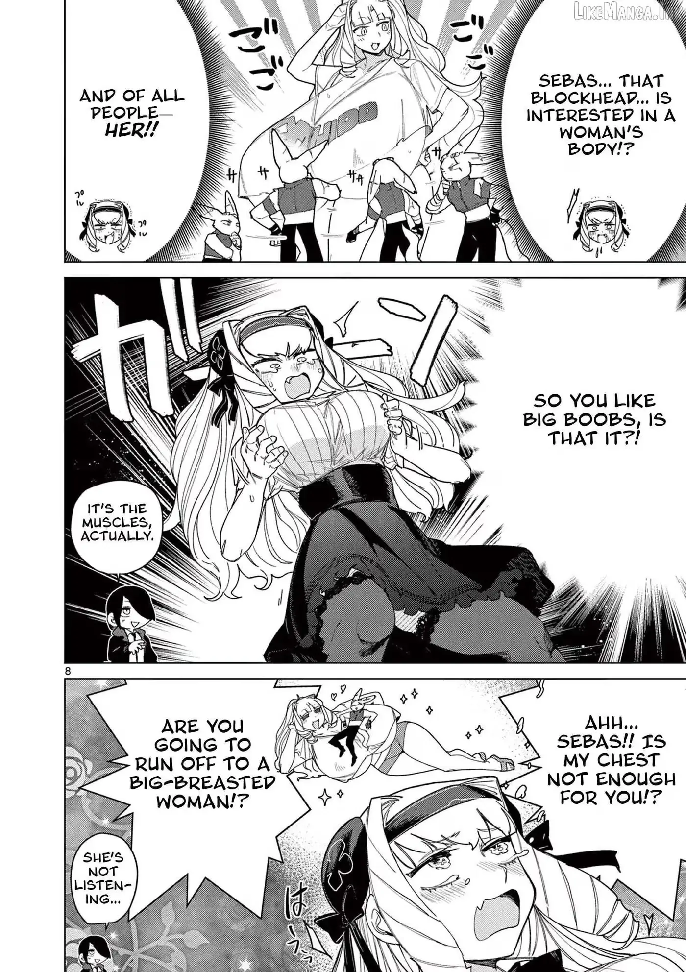 Giant Ojō-sama Chapter 146 page 8 - 