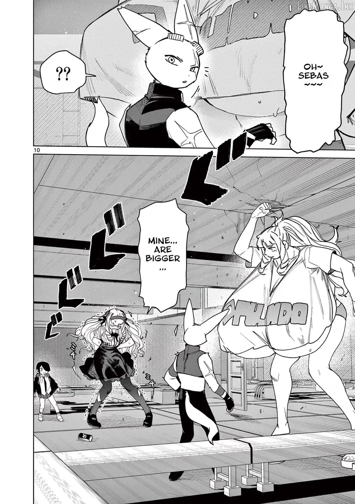 Giant Ojō-sama Chapter 146 page 10 - 