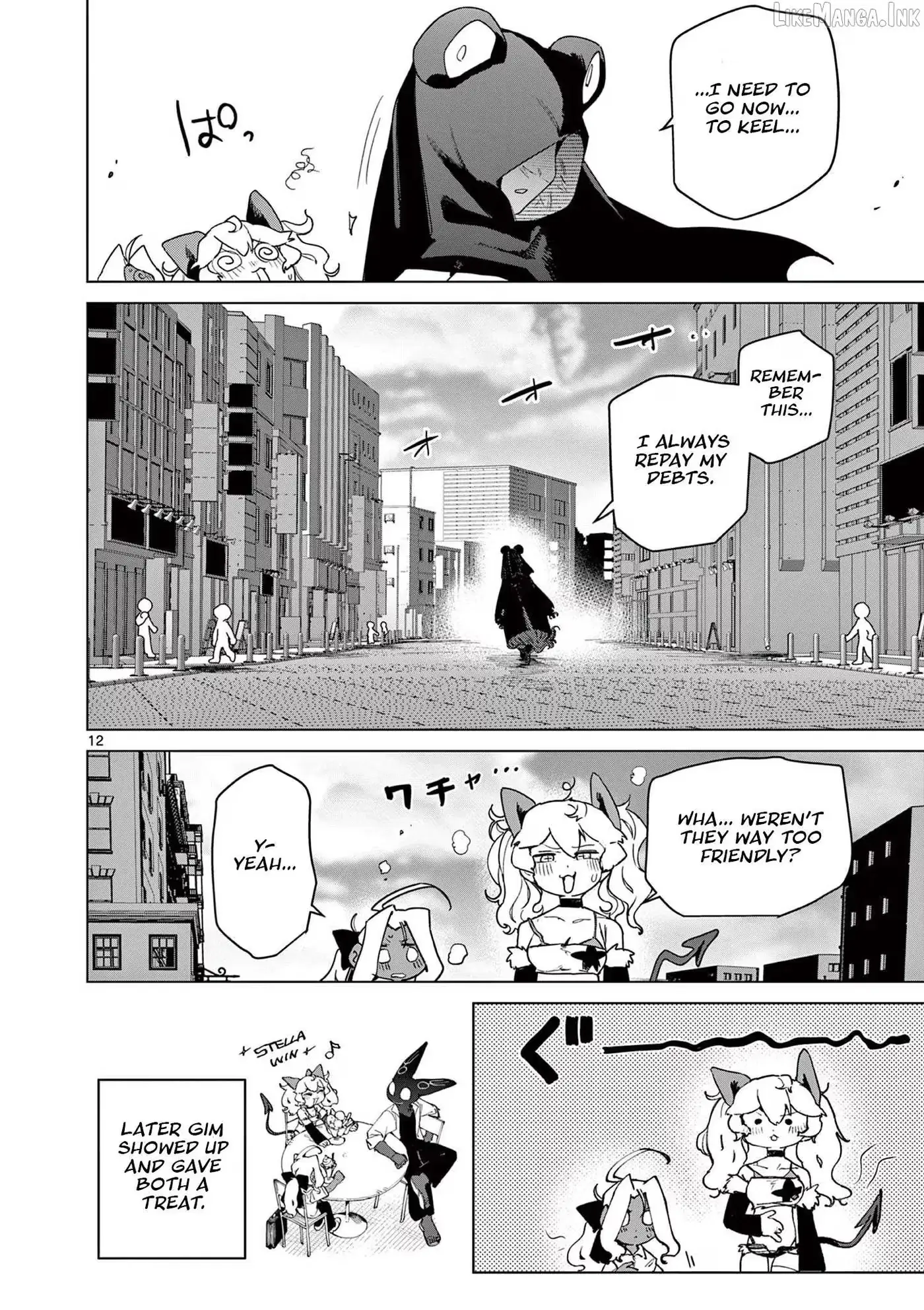 Giant Ojō-sama Chapter 147 page 12 - 