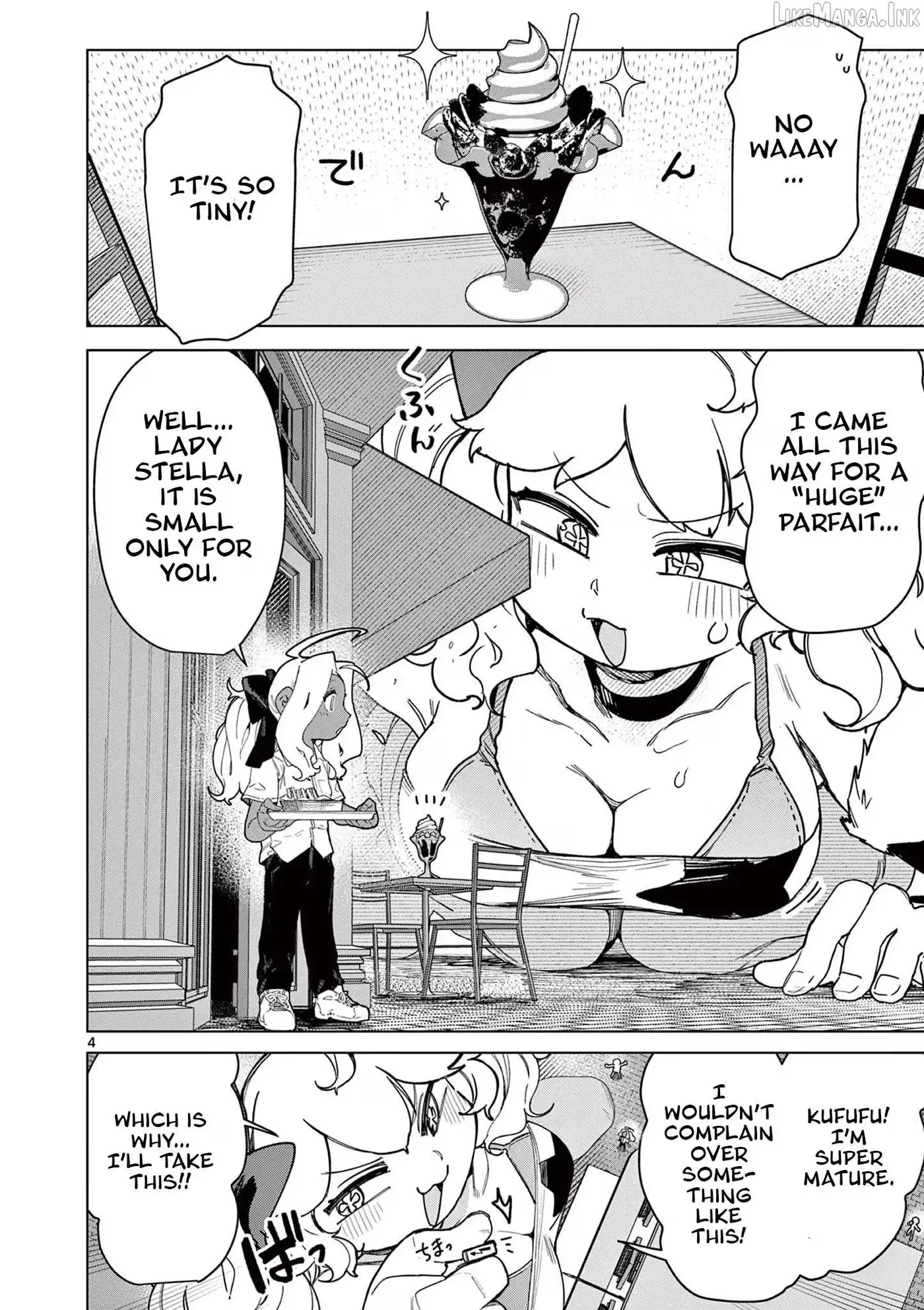 Giant Ojō-sama Chapter 147 page 4 - 
