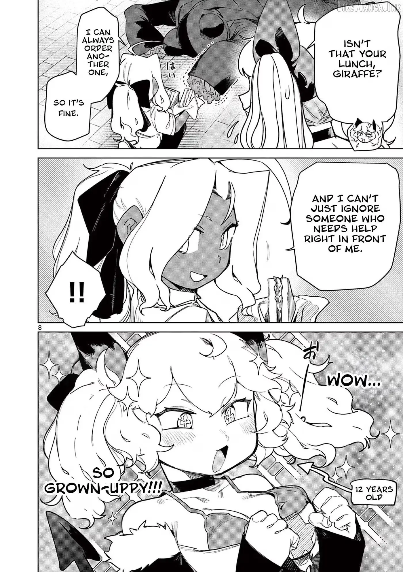 Giant Ojō-sama Chapter 147 page 8 - 