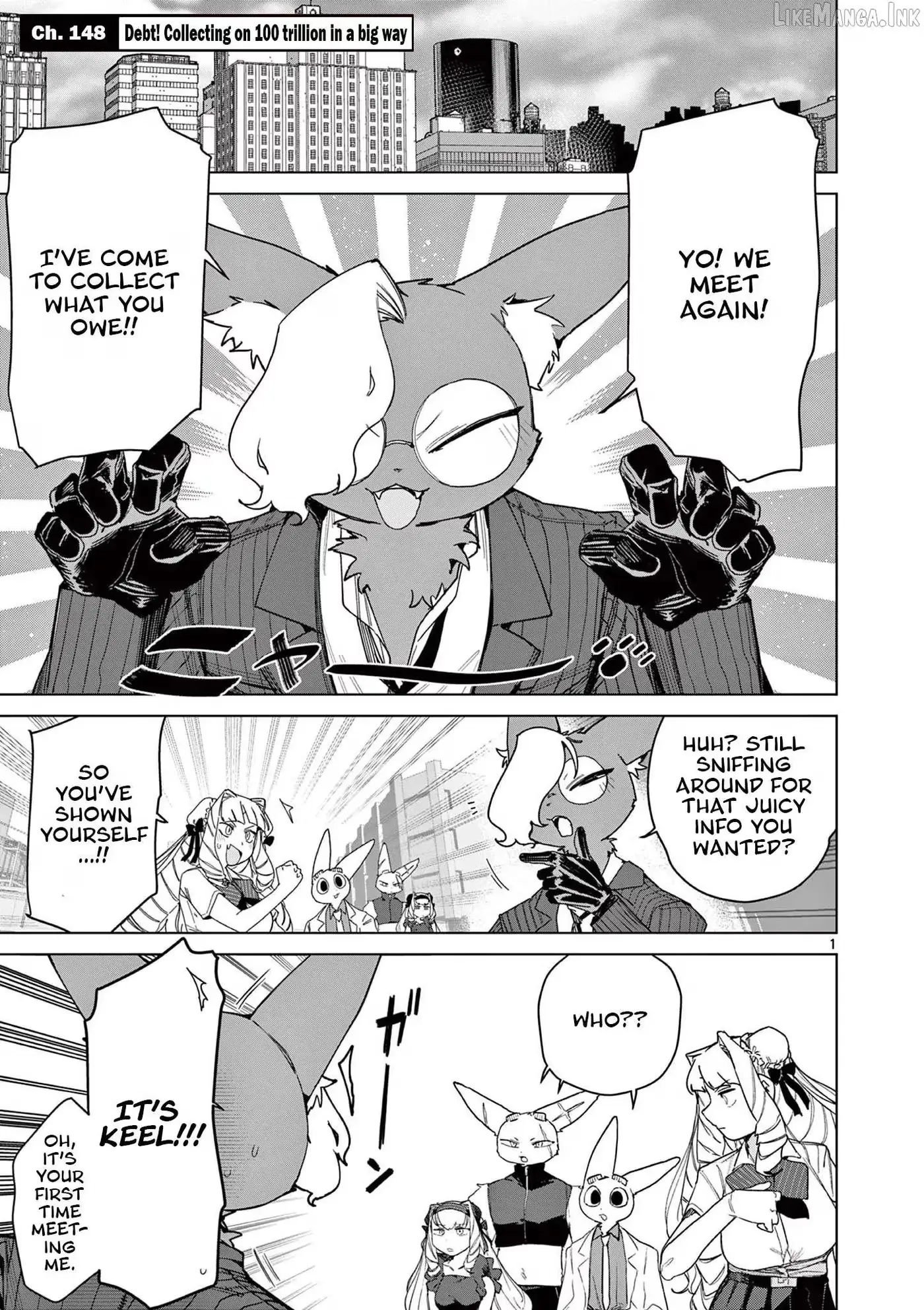 Giant Ojō-sama Chapter 148 page 1 - 