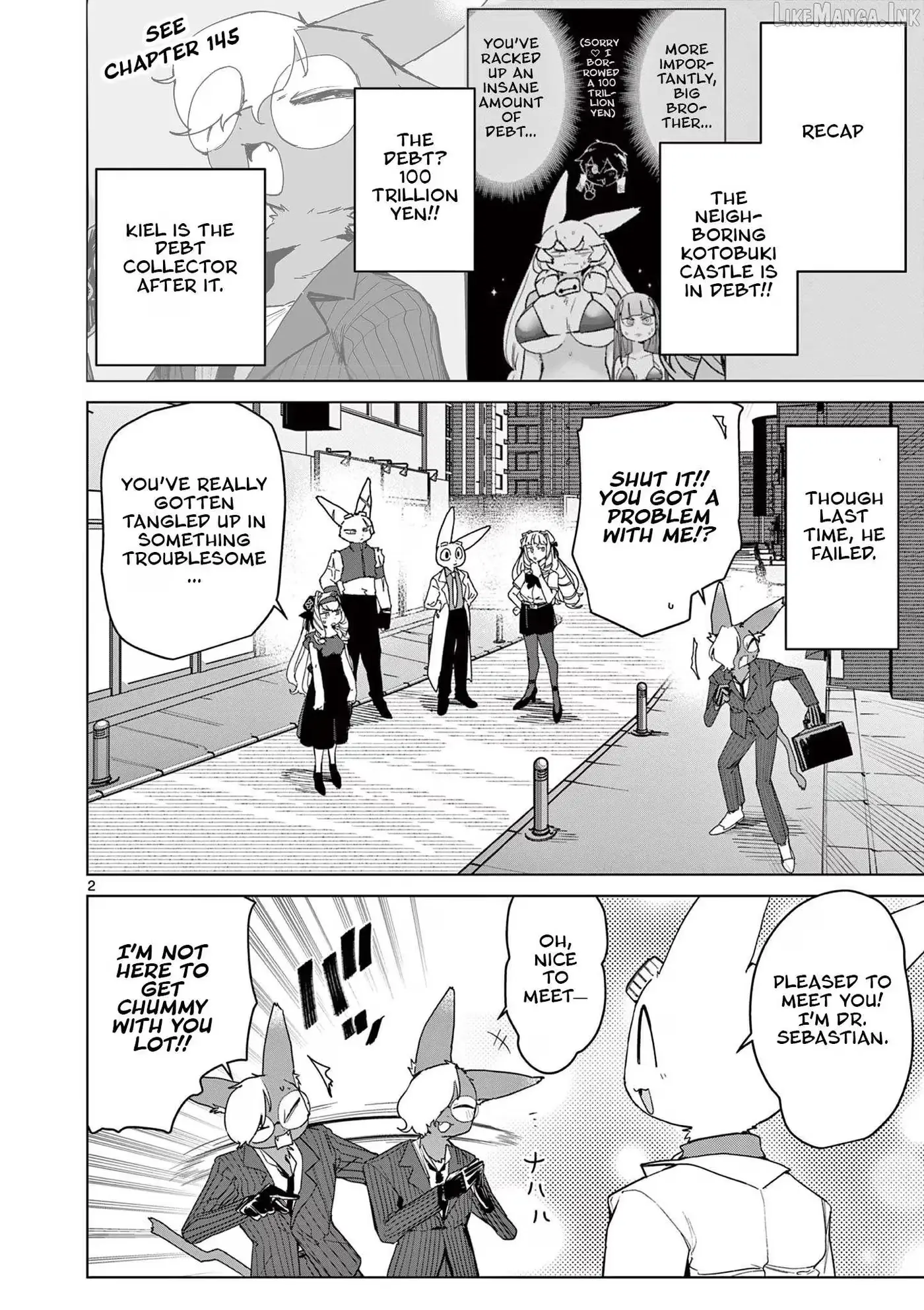 Giant Ojō-sama Chapter 148 page 2 - 