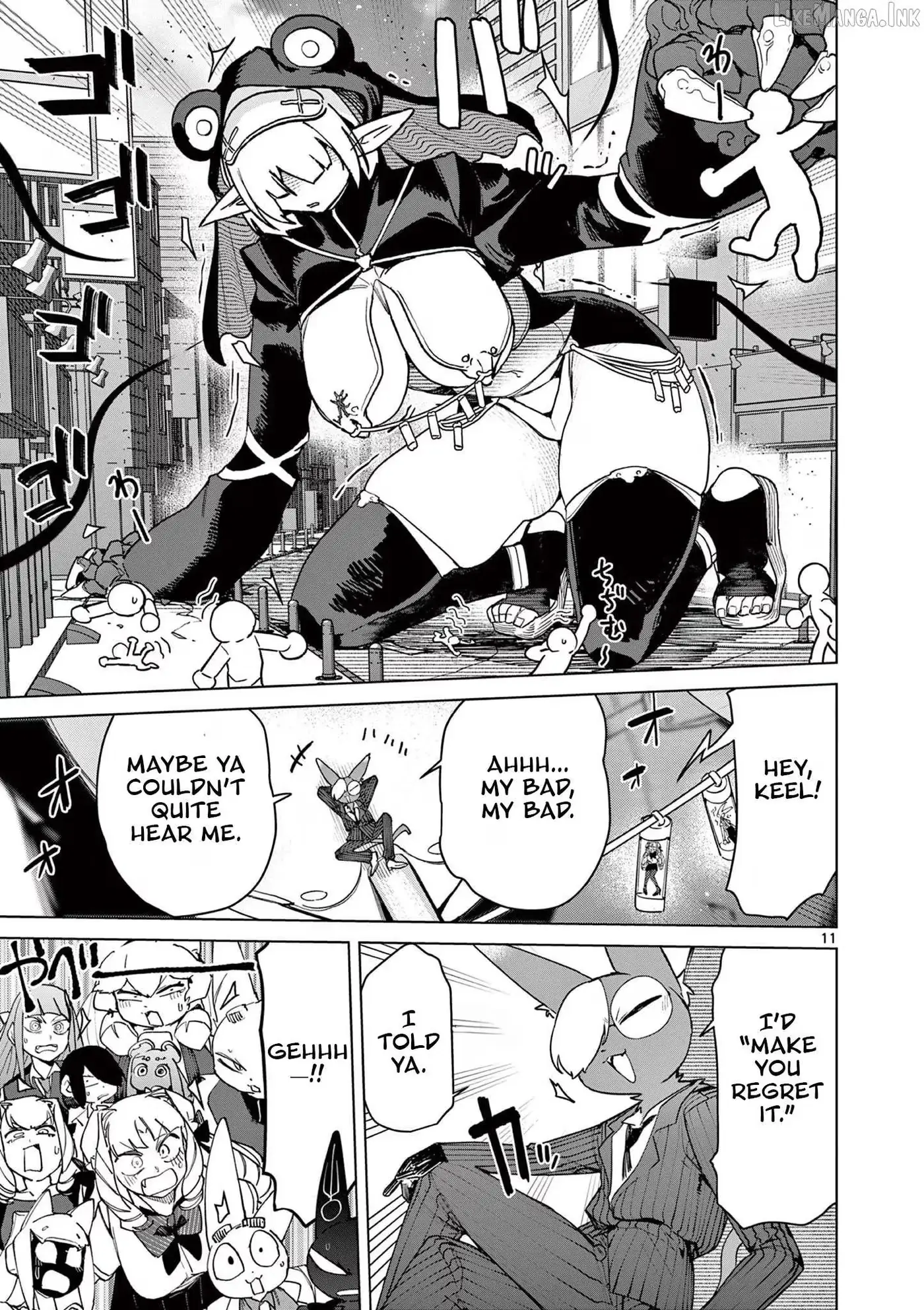 Giant Ojō-sama Chapter 148 page 11 - 