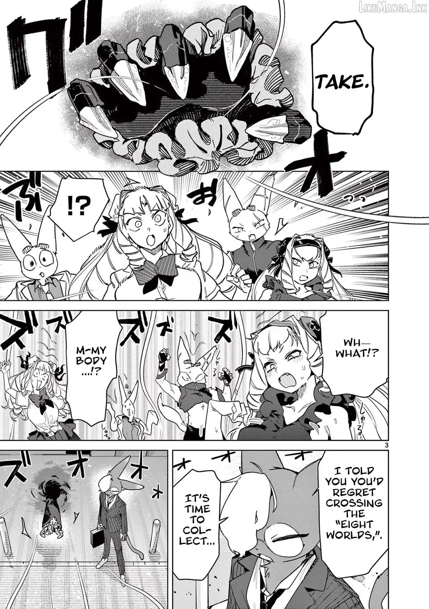 Giant Ojō-sama Chapter 148 page 3 - 
