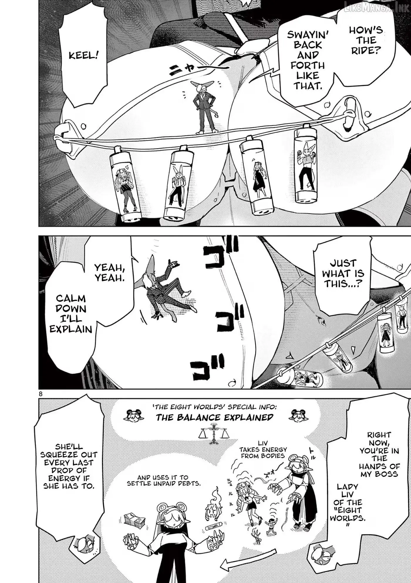 Giant Ojō-sama Chapter 148 page 8 - 