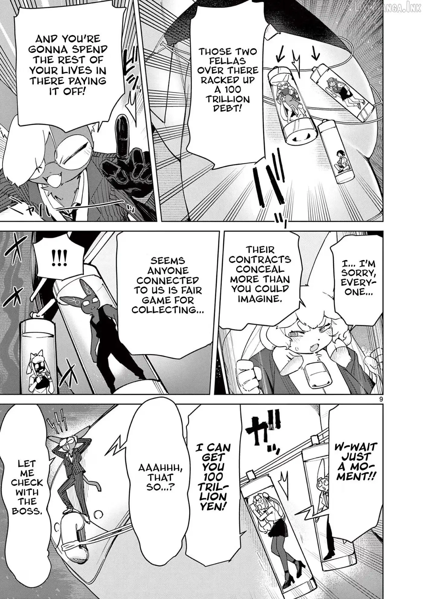 Giant Ojō-sama Chapter 148 page 9 - 