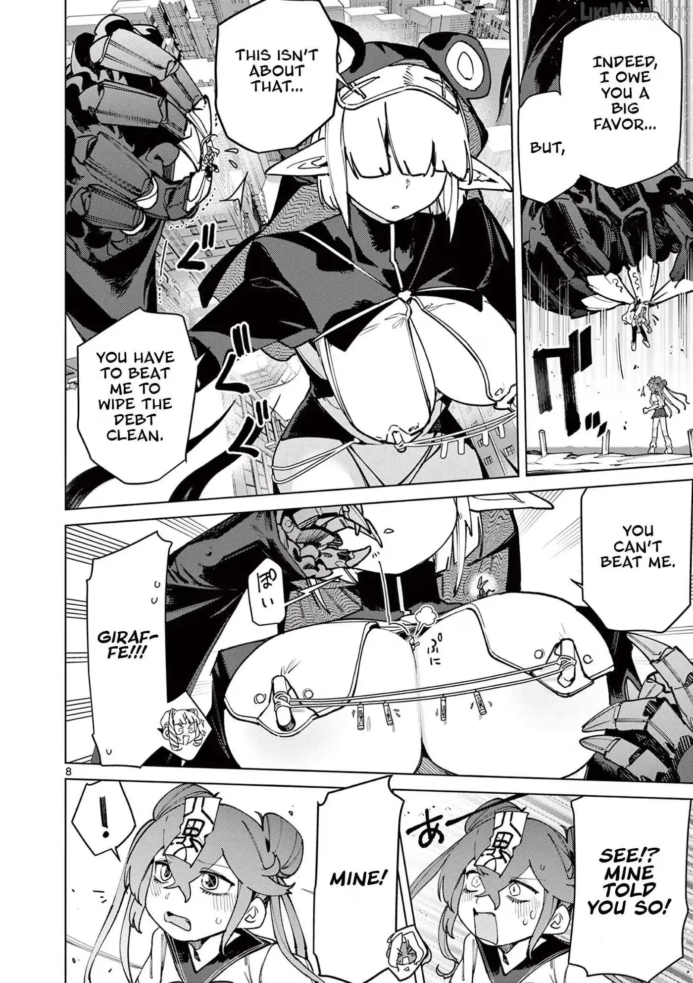 Giant Ojō-sama Chapter 149 page 8 - 