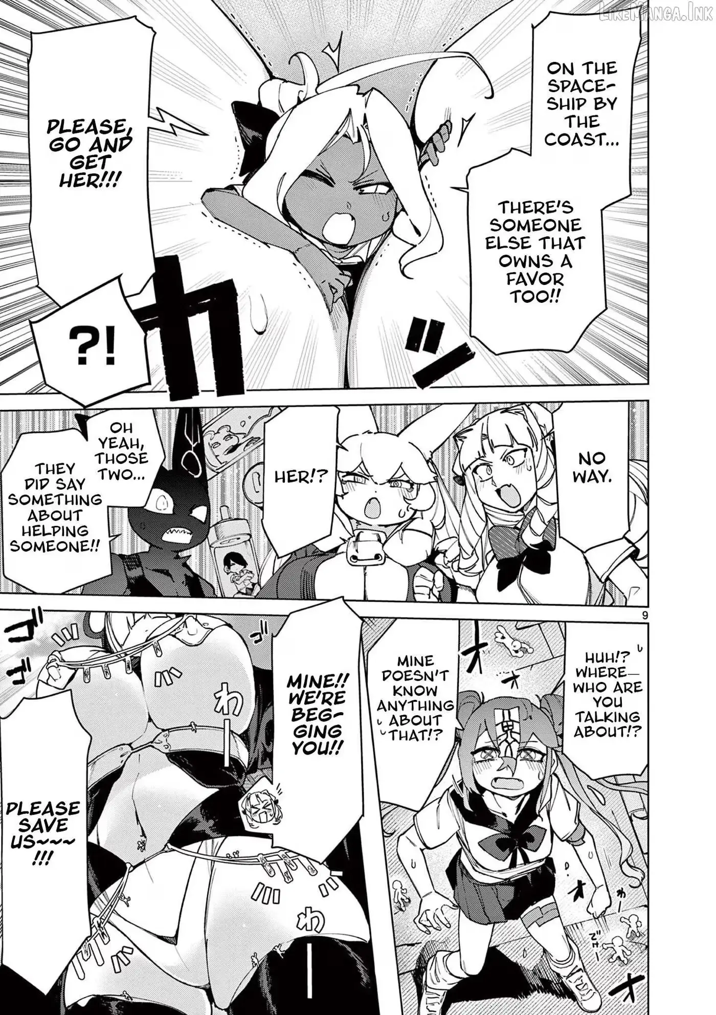Giant Ojō-sama Chapter 149 page 9 - 