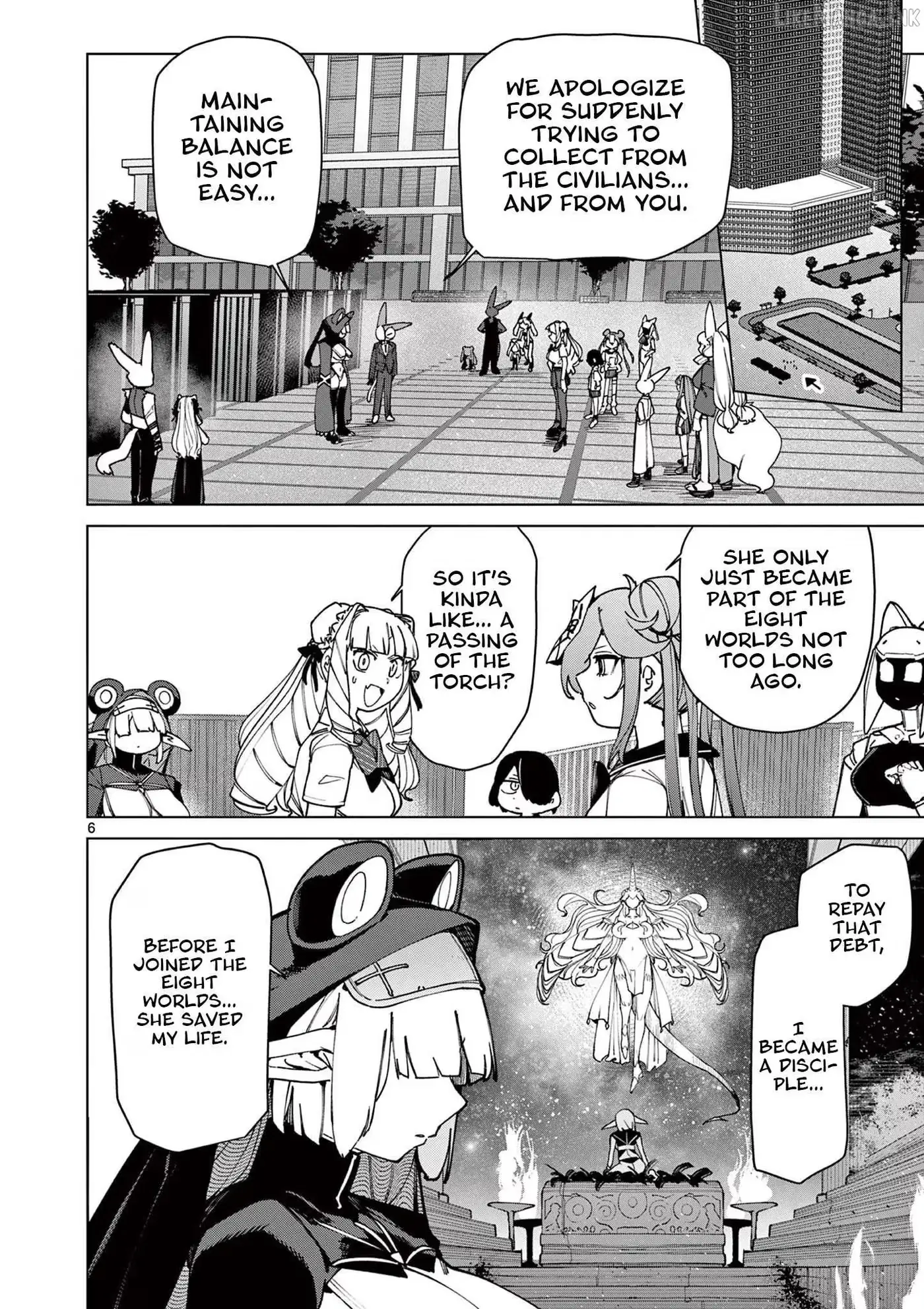 Giant Ojō-sama Chapter 150 page 6 - 