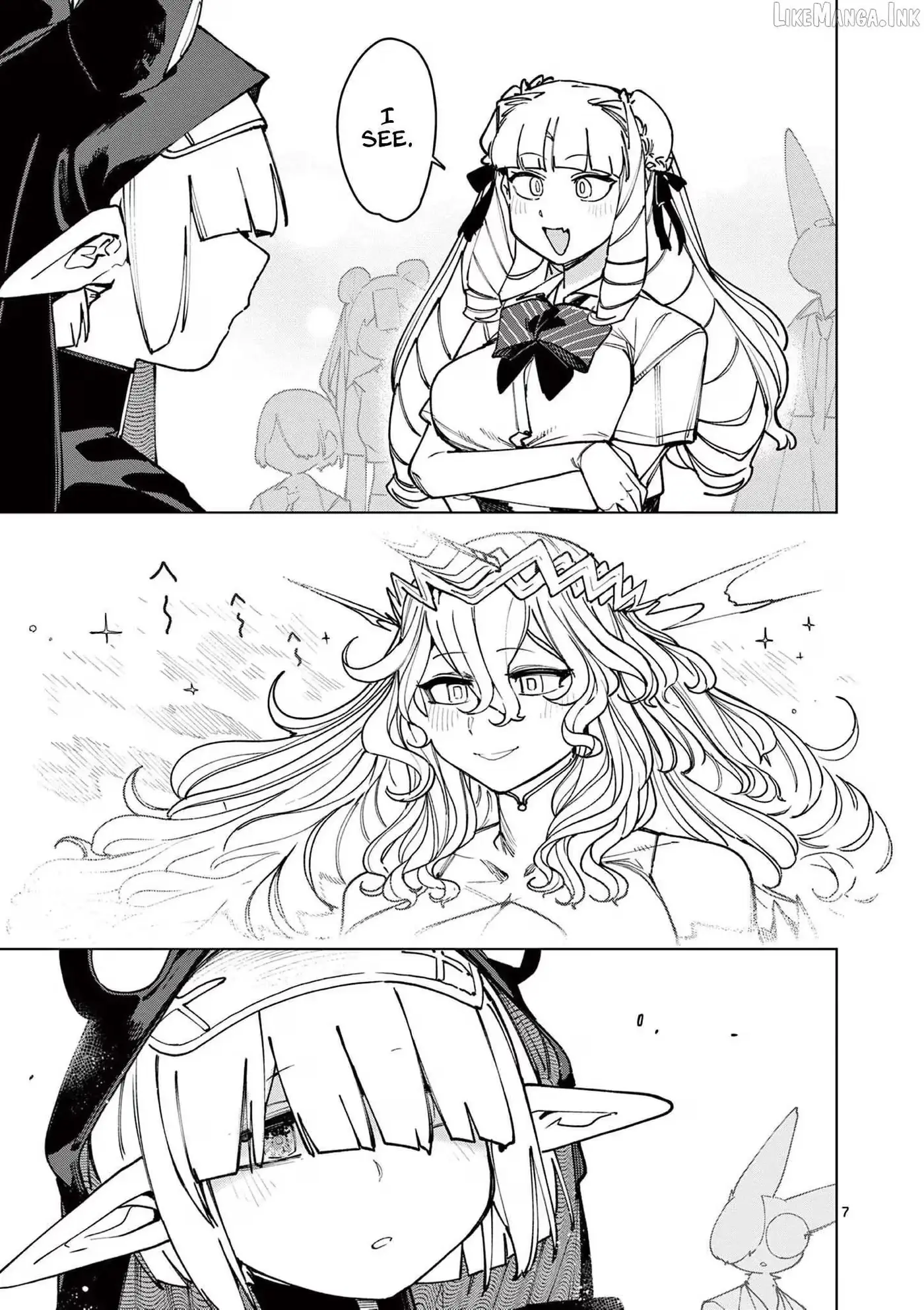 Giant Ojō-sama Chapter 150 page 7 - 