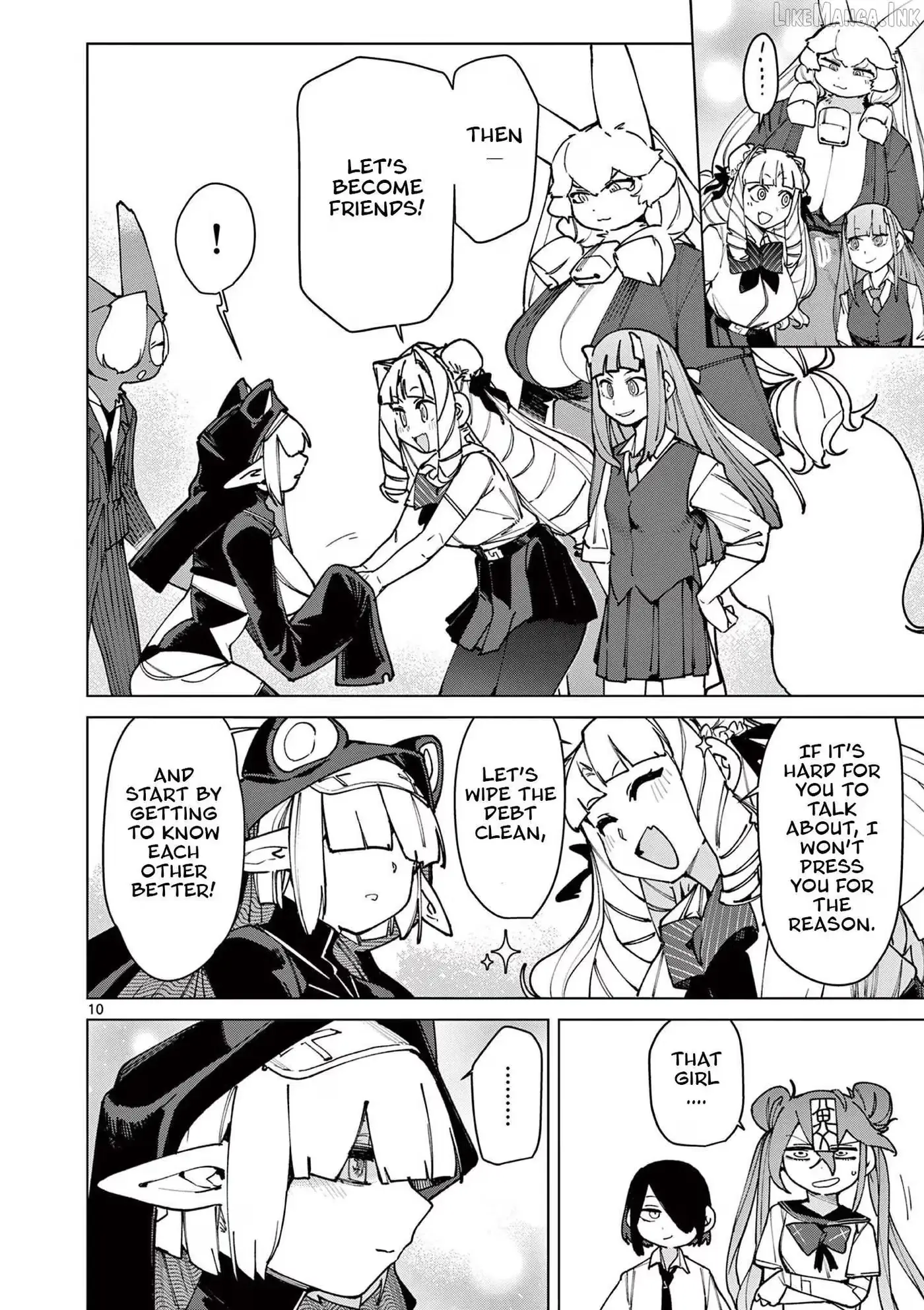 Giant Ojō-sama Chapter 150 page 10 - 
