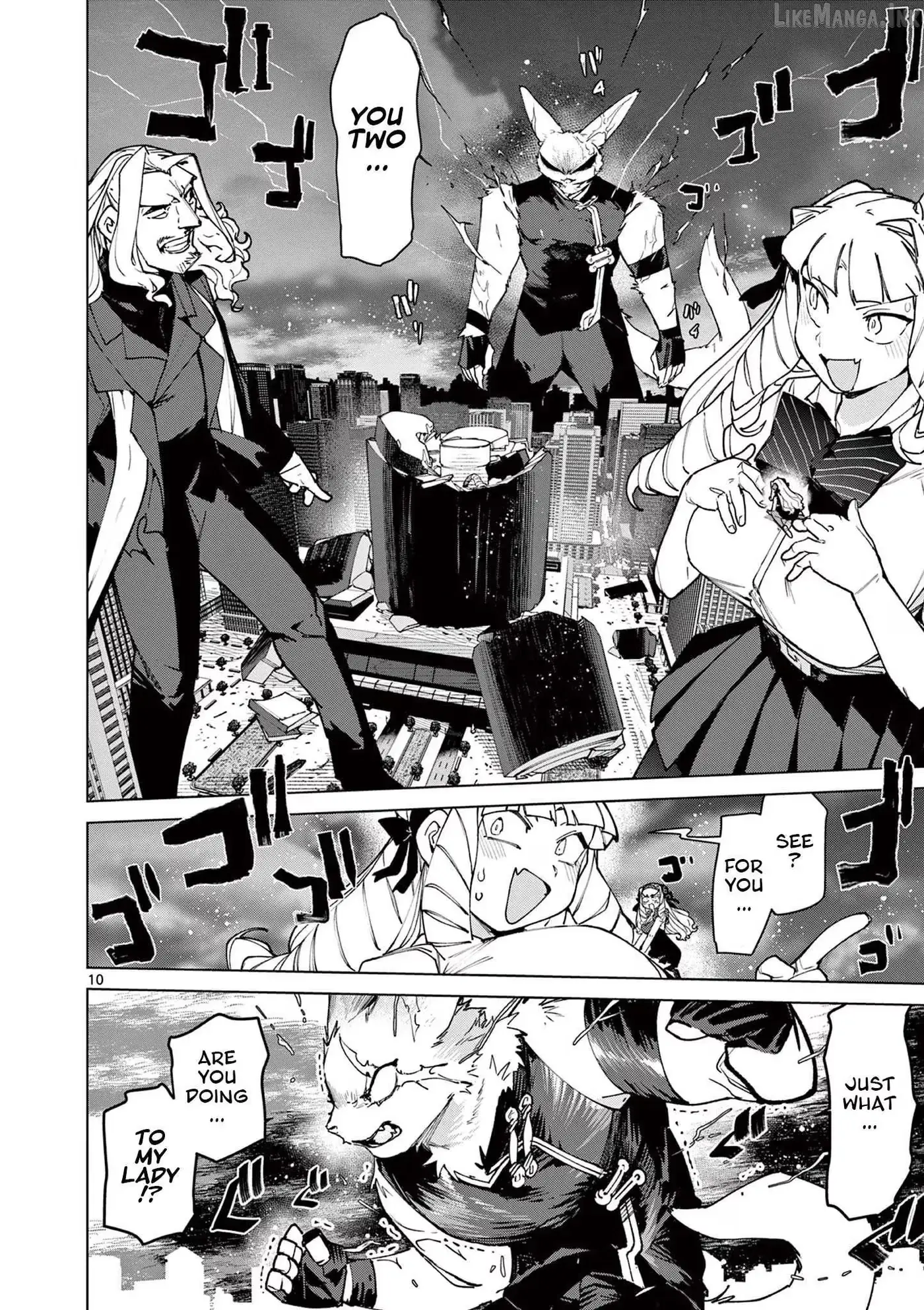 Giant Ojō-sama Chapter 151 page 10 - 
