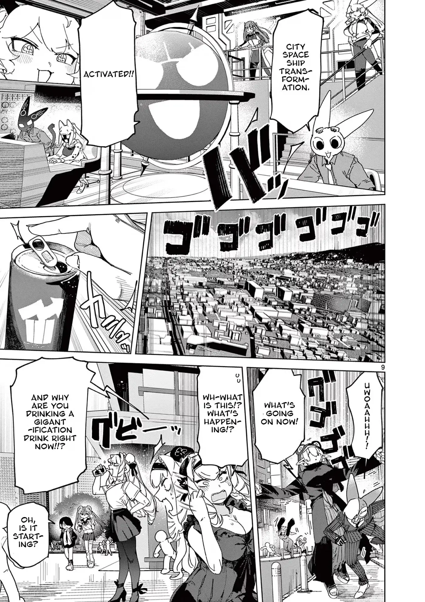 Giant Ojō-sama Chapter 152 page 9 - 